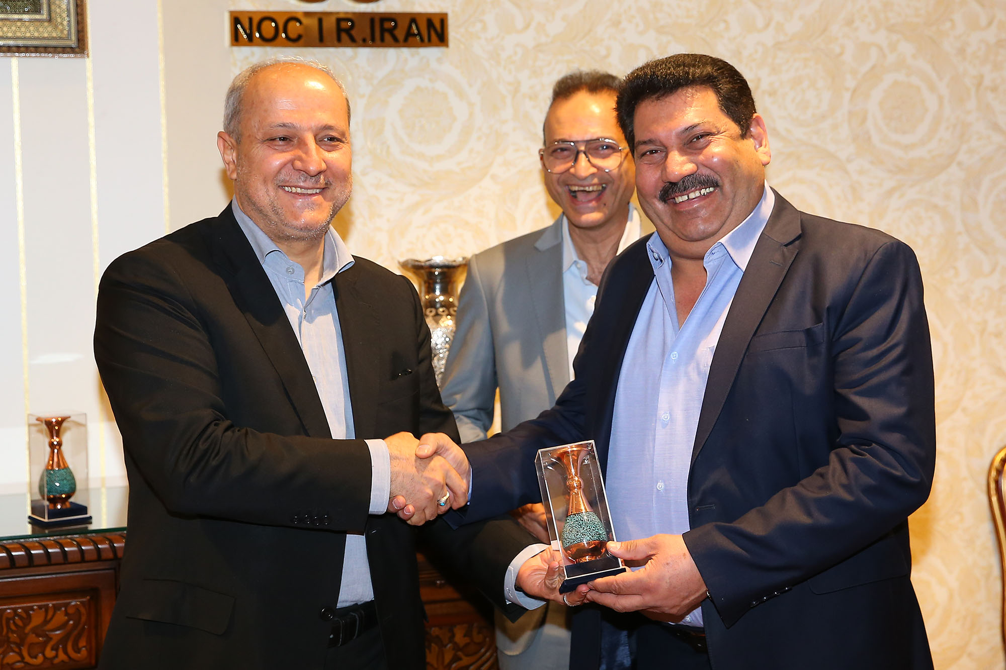 دیدار دبیرکل کمیته ملی المپیک با مسئولین کمیته ملی المپیک عراق 8