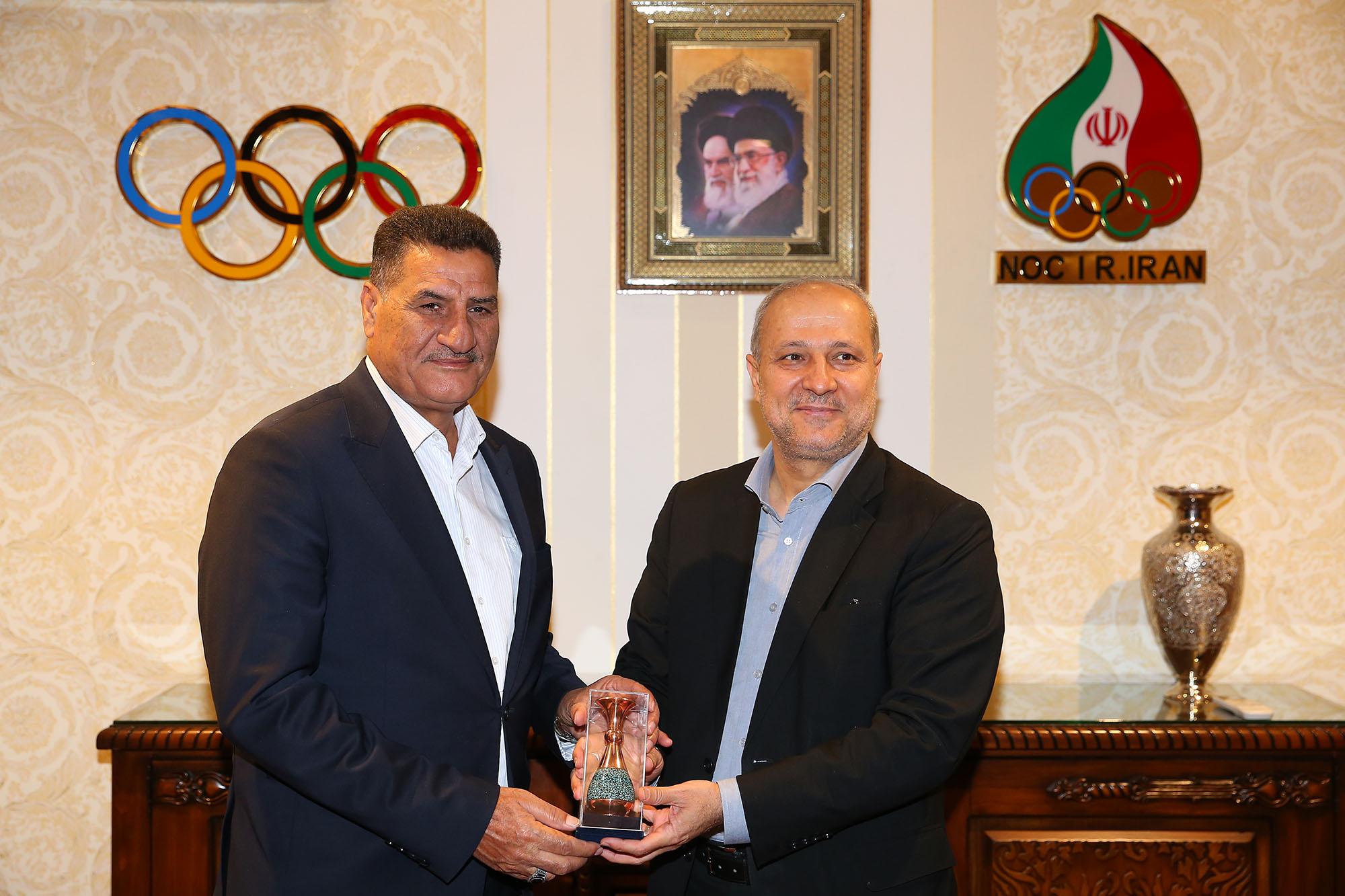 دیدار دبیرکل کمیته ملی المپیک با مسئولین کمیته ملی المپیک عراق 11