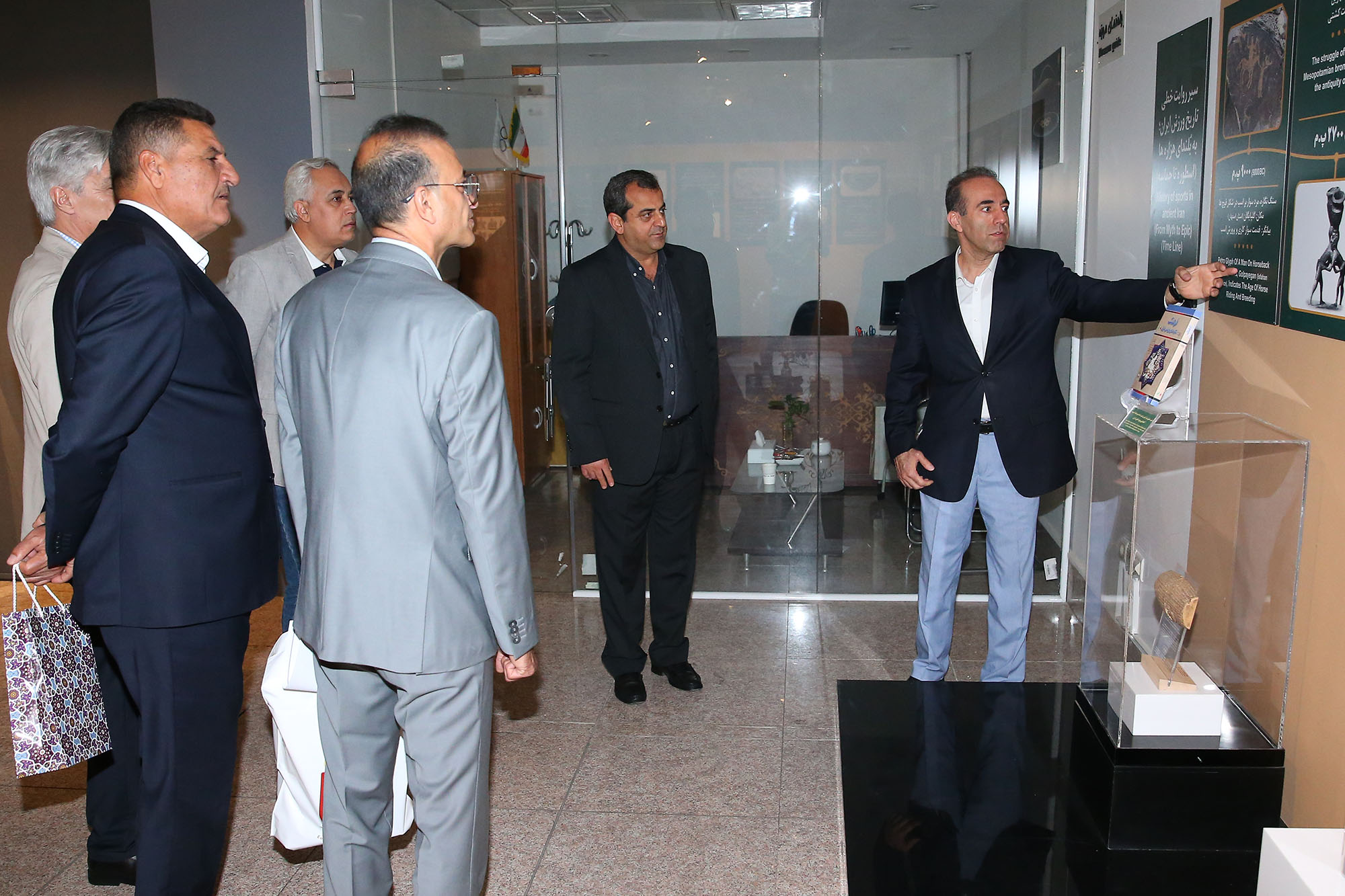 دیدار دبیرکل کمیته ملی المپیک با مسئولین کمیته ملی المپیک عراق 13