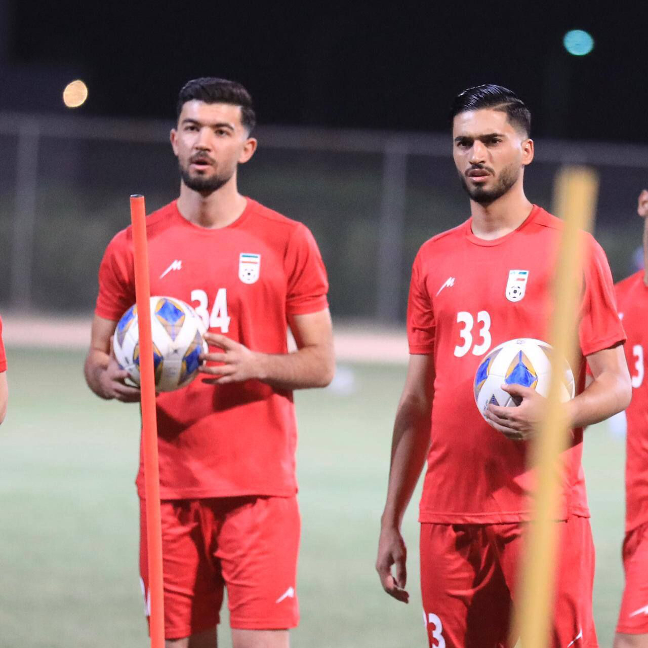 تمرین تیم ملی امید فوتبال در کربلا 17