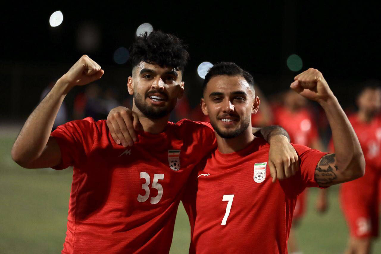 تمرین تیم ملی امید فوتبال در کربلا 18