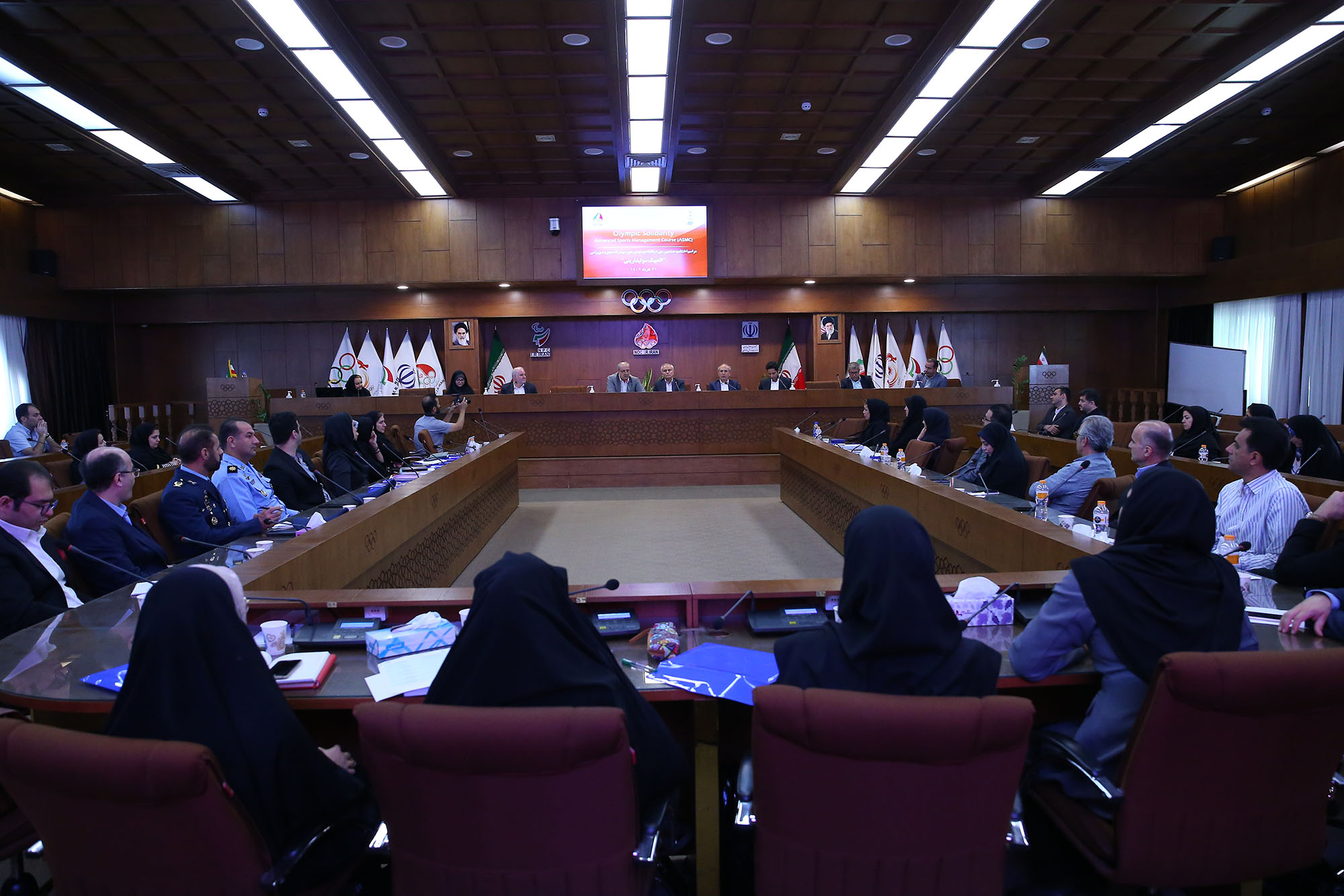 مراسم اختتامیه دوره مدیریت پیشرفته ورزشی- 5