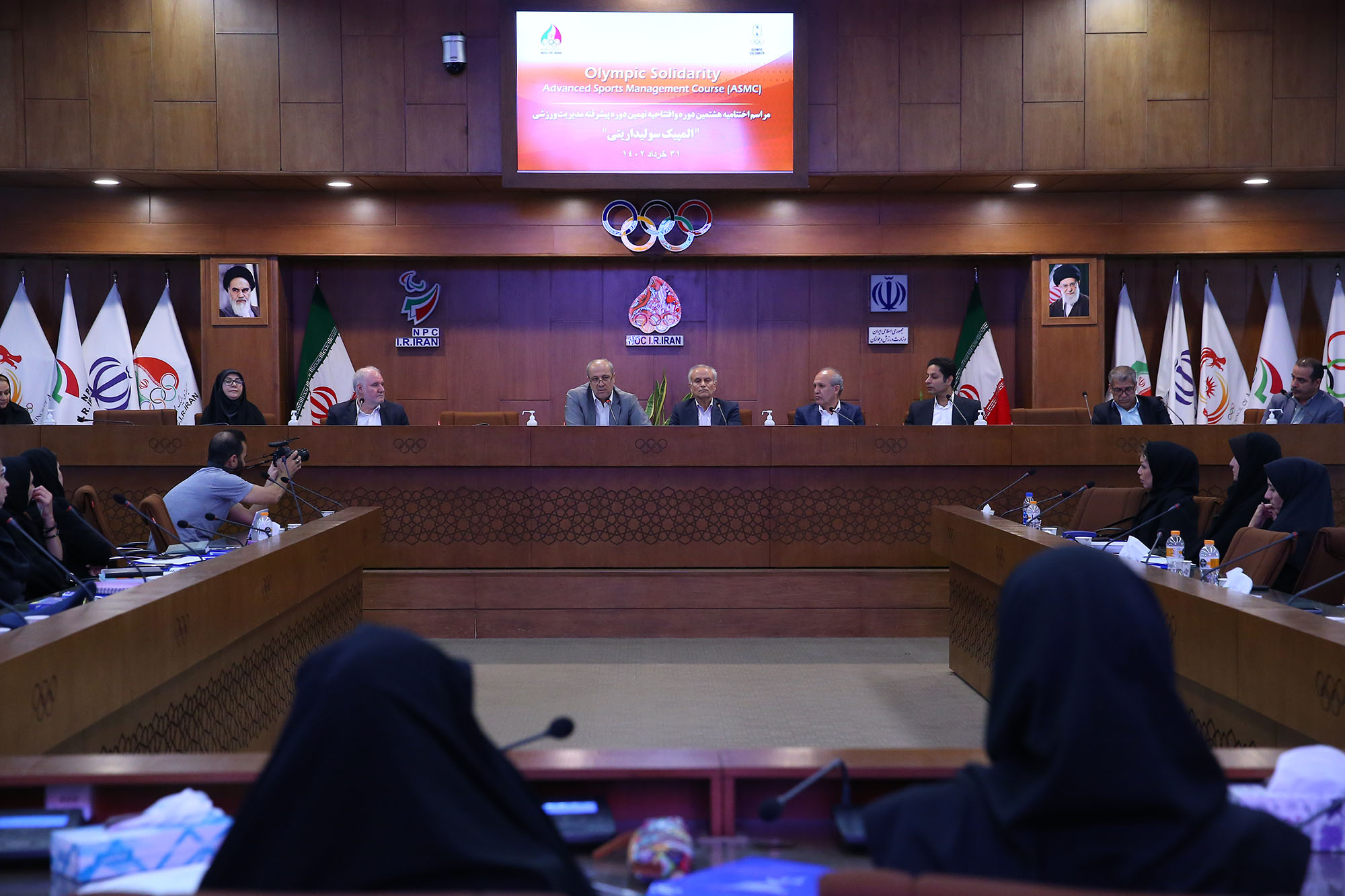 مراسم اختتامیه دوره مدیریت پیشرفته ورزشی- 6