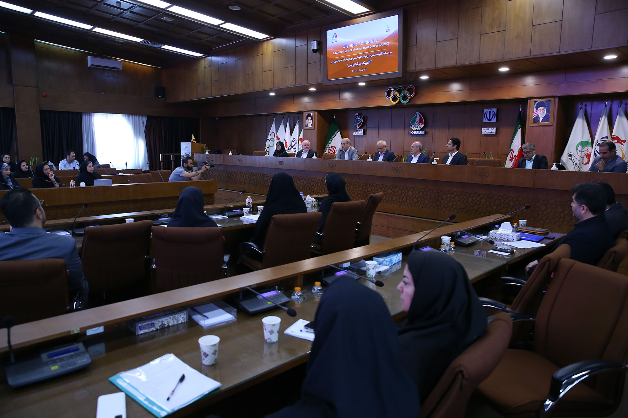 مراسم اختتامیه دوره مدیریت پیشرفته ورزشی- 7