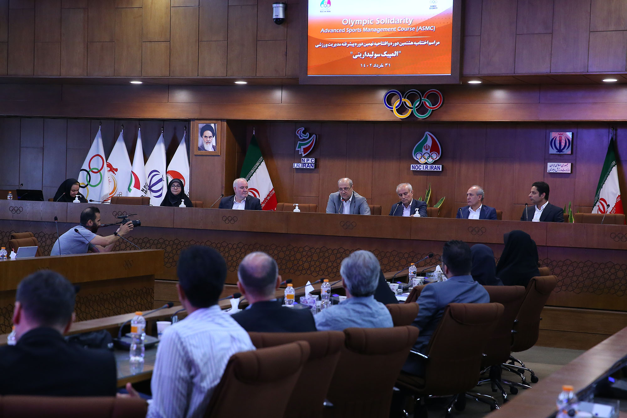 مراسم اختتامیه دوره مدیریت پیشرفته ورزشی- 19