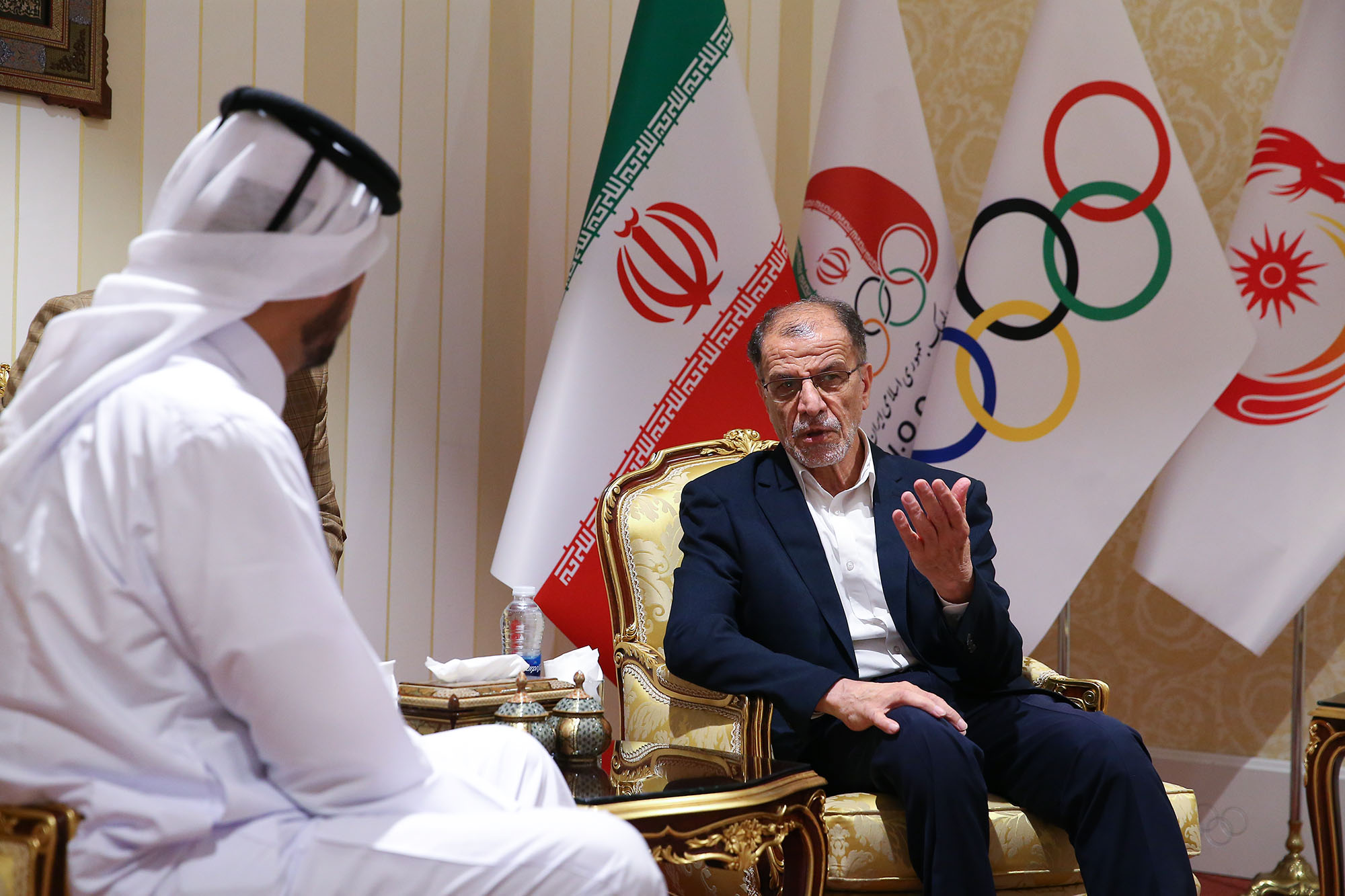 دیدار روسای کمیته ملی المپیک با رییس فدراسیون جهانی بولینگ و بیلیارد 5