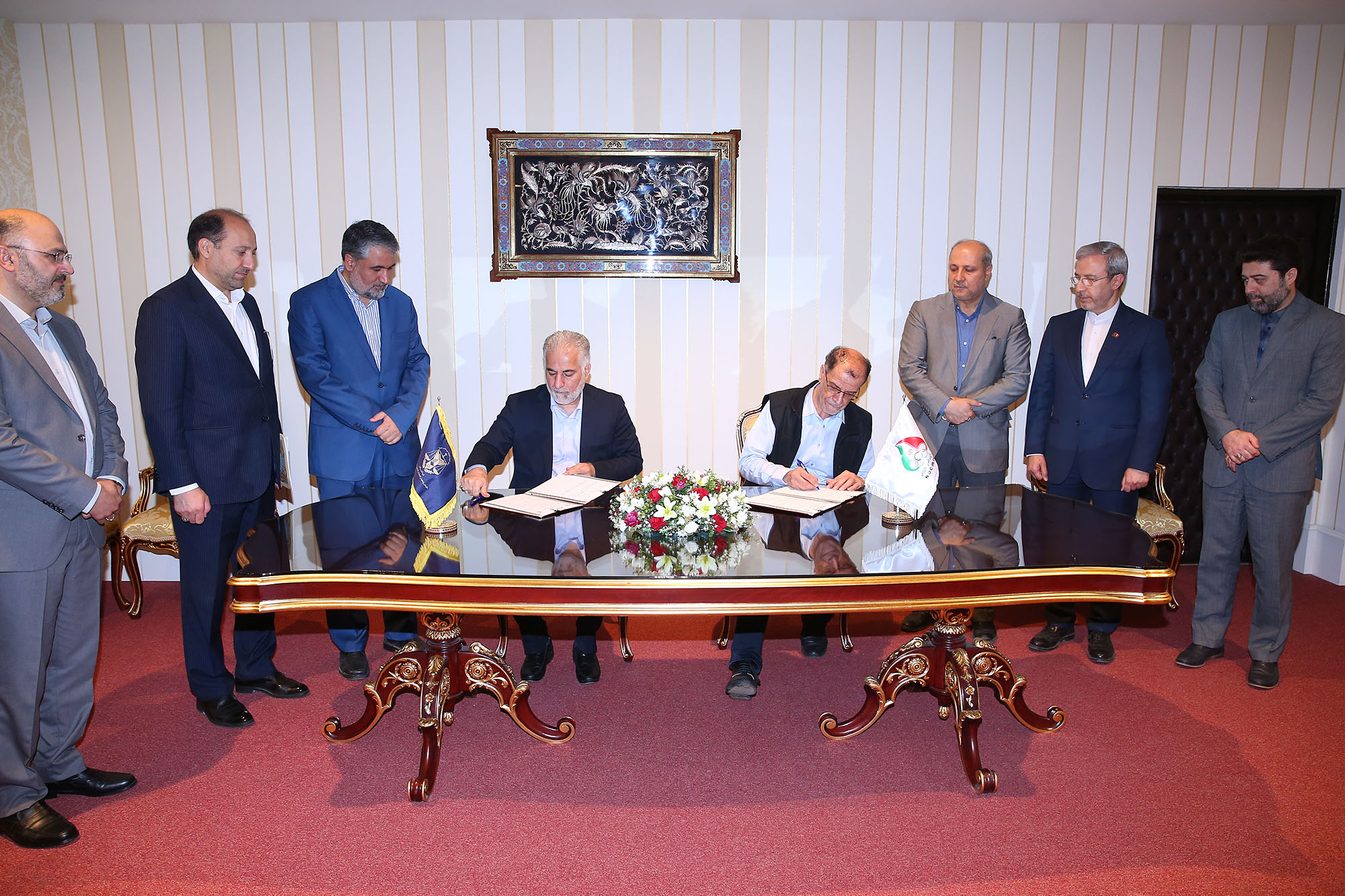 امضا تفاهم نامه کمیته ملی المپیک با سازمان زندانها 1