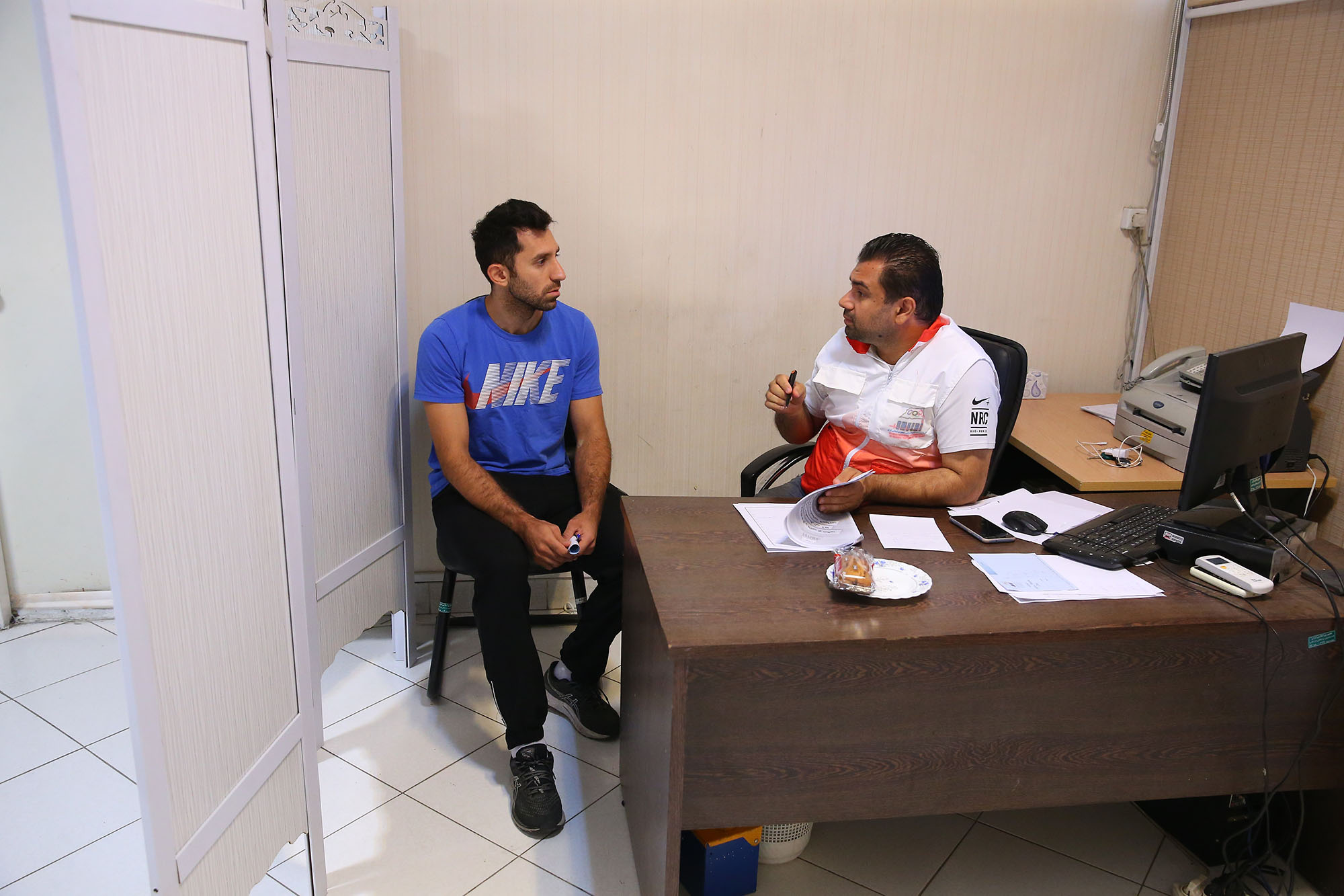 بازدید دبیرکل کمیته ملی المپیک از معاینات پزشکی کاروان اعزامی به بازی های آسیایی هانگژو 11