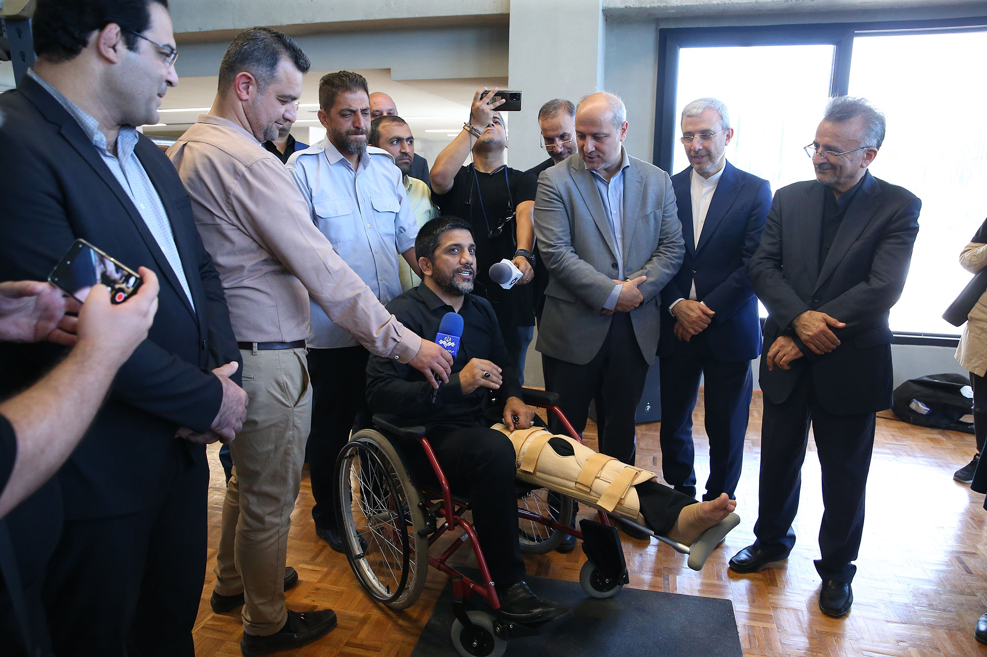 بازدید مسولان کمیته ملی المپیک از اردو تیم ملی قایقرانی و کشتی 1