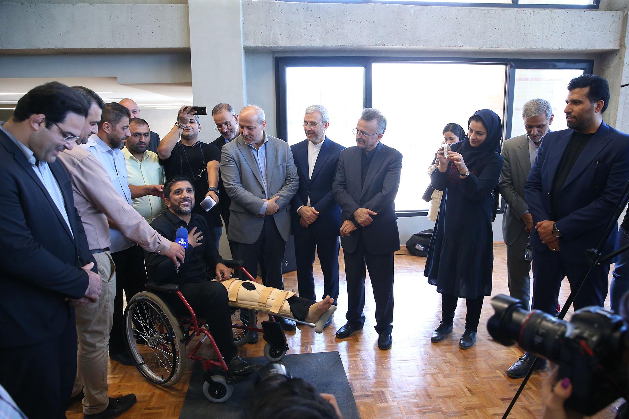 بازدید مسولان کمیته ملی المپیک از اردو تیم ملی قایقرانی و کشتی 3