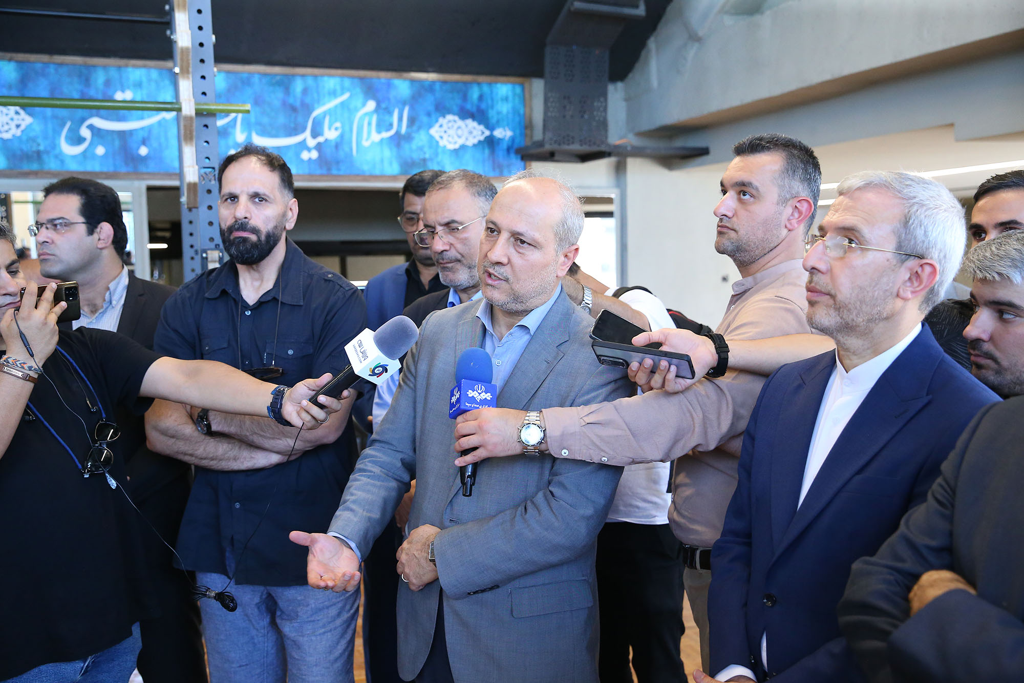 بازدید مسولان کمیته ملی المپیک از اردو تیم ملی قایقرانی و کشتی 5