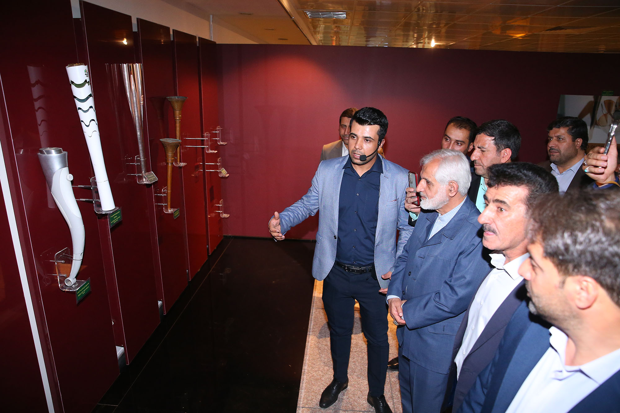بازدید اعضای شورای عالی استان ها از موزه ملی ورزش، المپیک و پارالمپیک 13