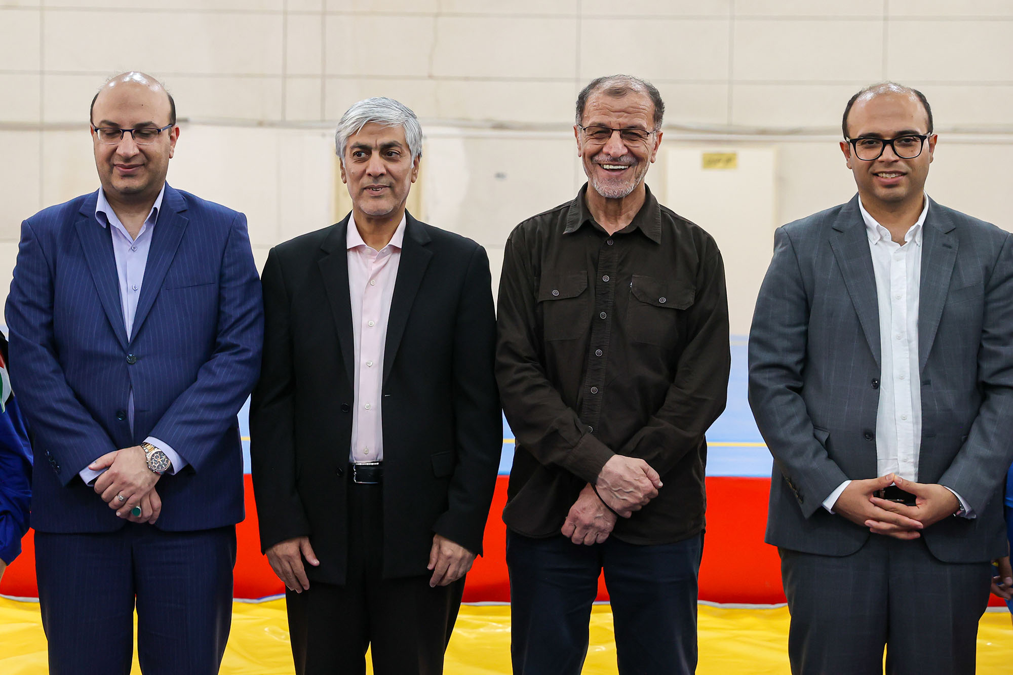 بازدید وزیر ورزش و جوانان و مسولان کمیته ملی المپیک  از اردو تیم ملی ووشو 7