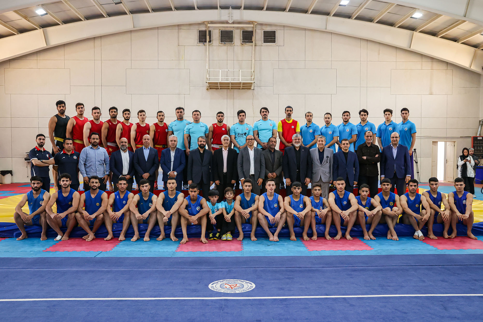 بازدید وزیر ورزش و جوانان و مسولان کمیته ملی المپیک  از اردو تیم ملی ووشو 11