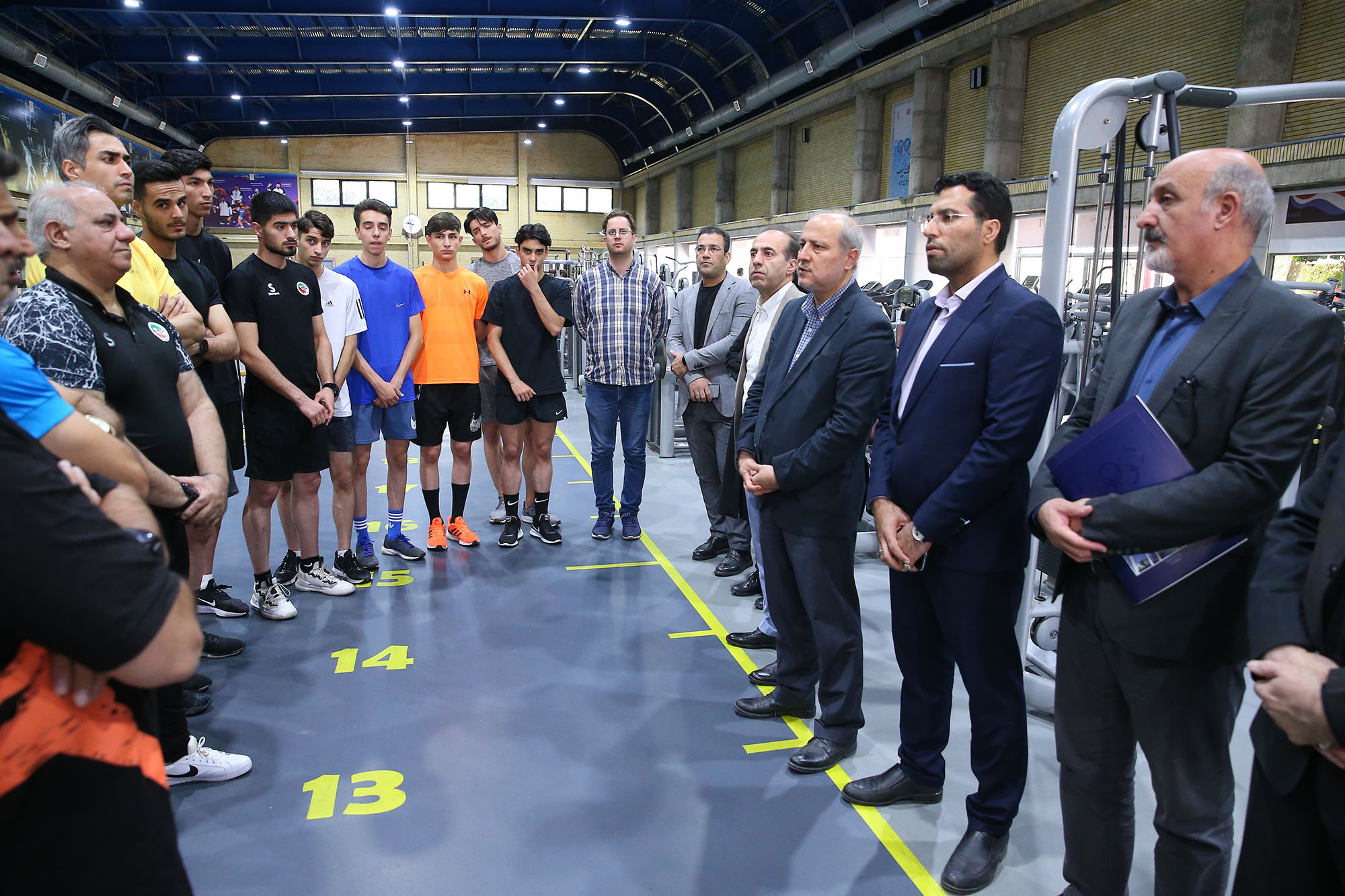 بازدید دبیرکل کمیته ملی المپیک از اردو تیم ملی تکواندو 9