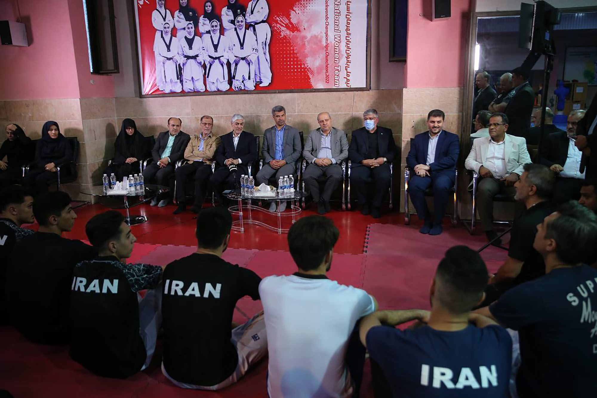 بازدید مسولان ورزش کشور از اردو تیم ملی تکواندو 4