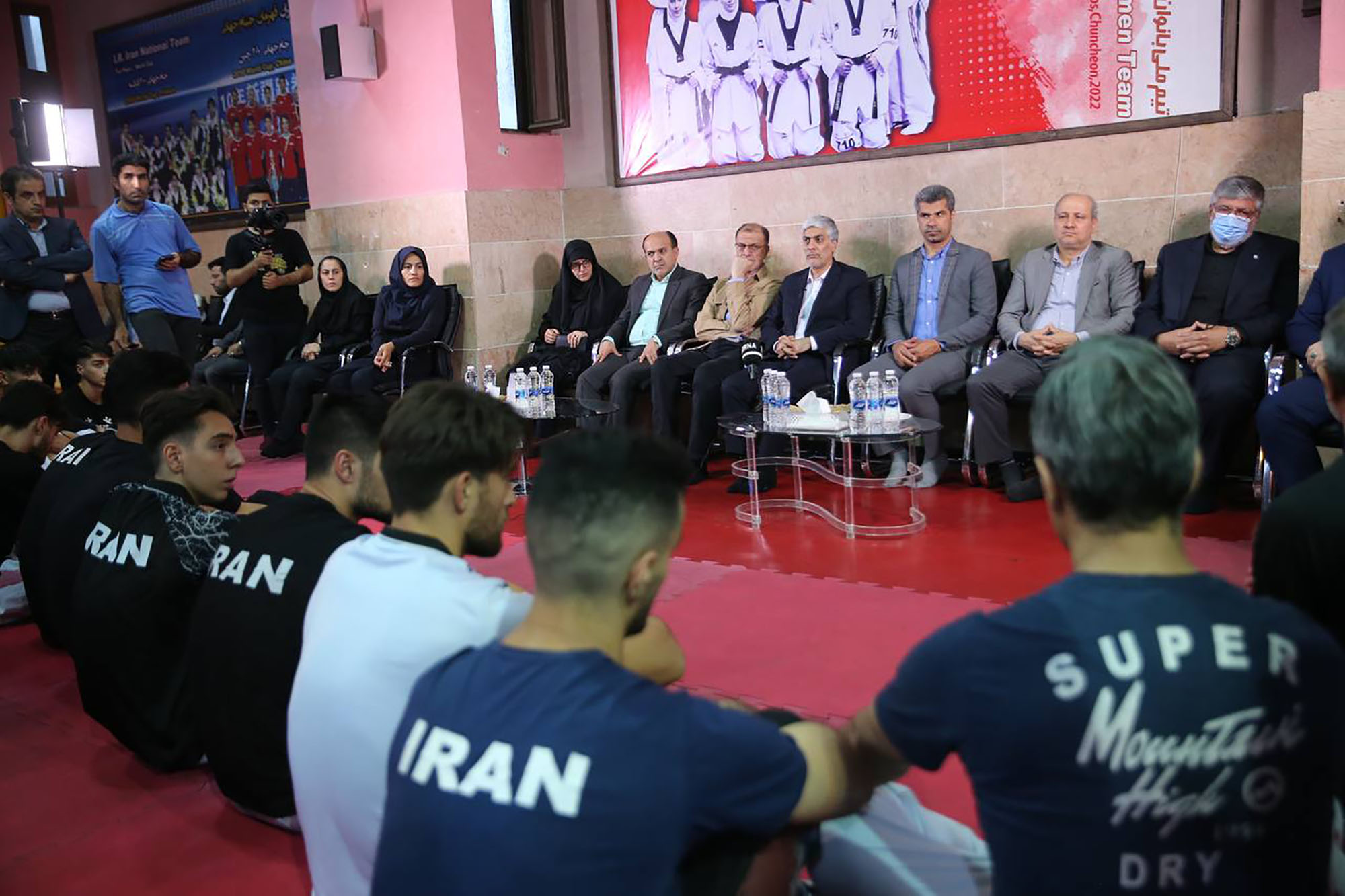 بازدید مسولان ورزش کشور از اردو تیم ملی تکواندو 9