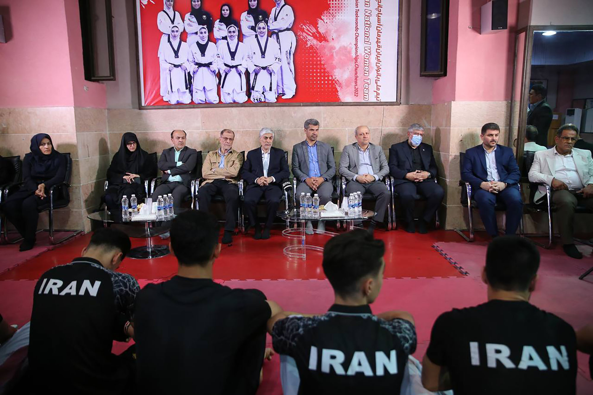 بازدید مسولان ورزش کشور از اردو تیم ملی تکواندو 10