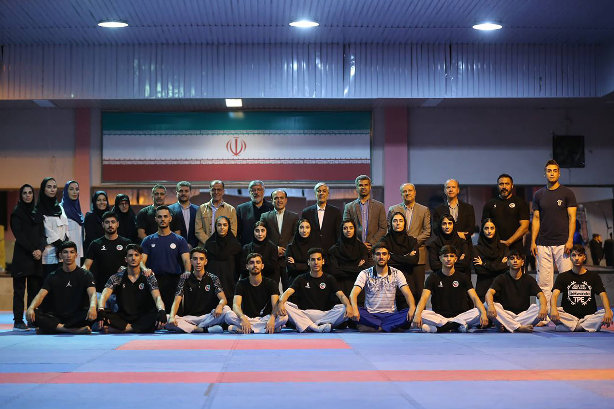 بازدید مسولان ورزش کشور از اردو تیم ملی تکواندو 17