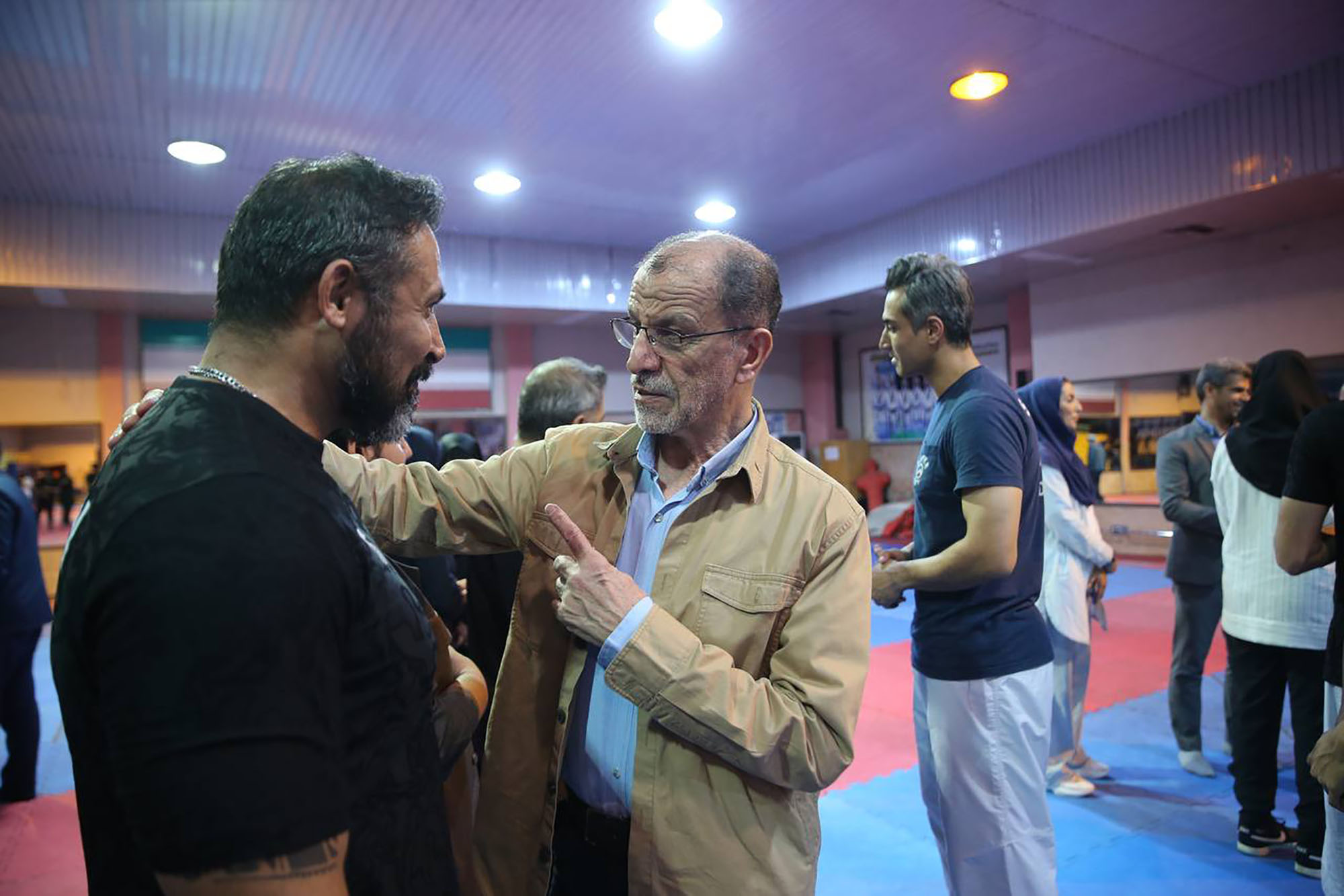 بازدید مسولان ورزش کشور از اردو تیم ملی تکواندو 18