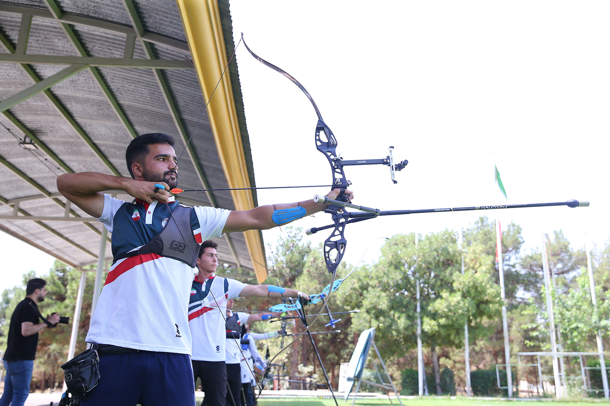 بازدید مسولان ورزش کشور از اردو تیم ملی تیروکمان 2