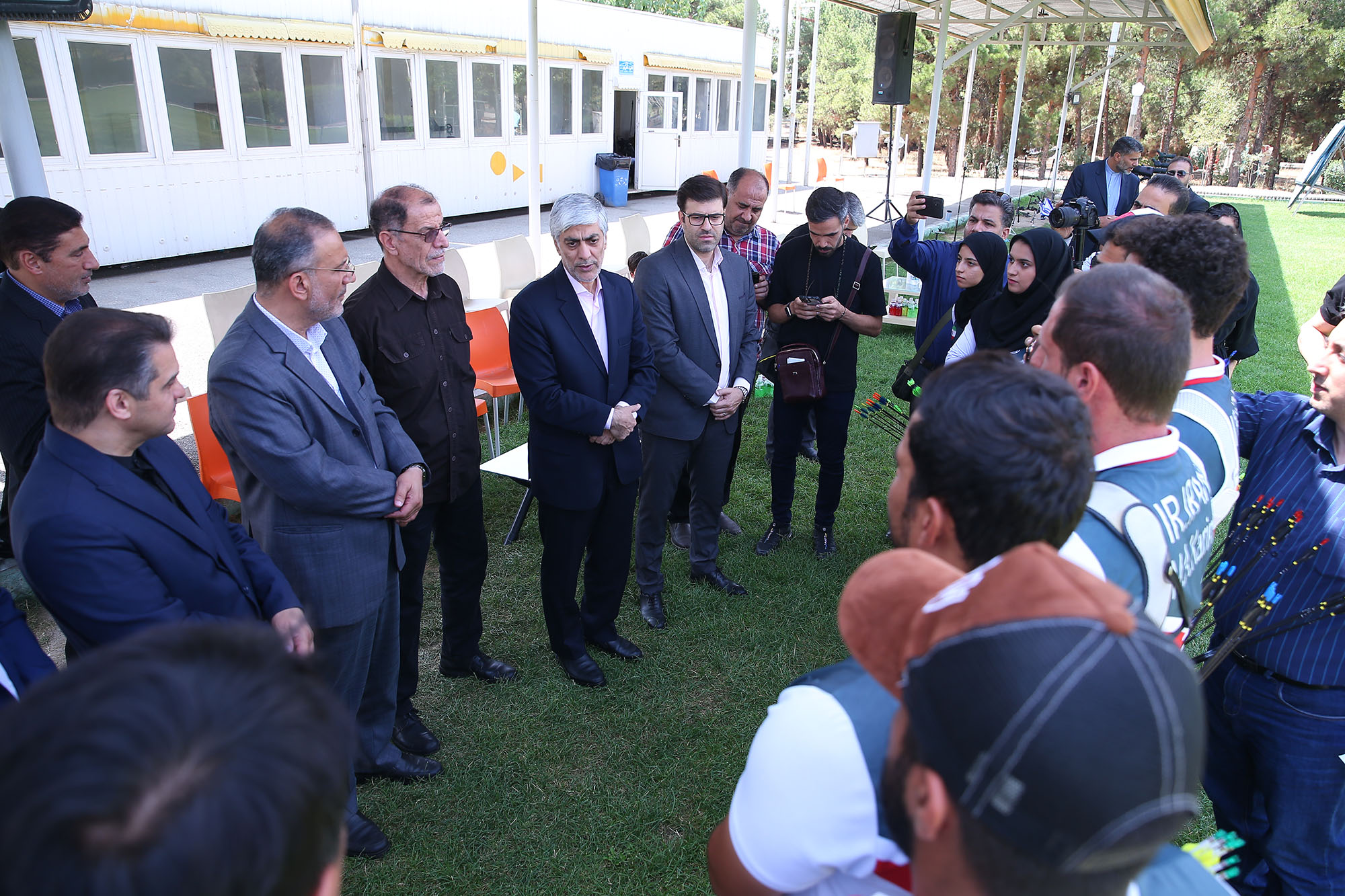 بازدید مسولان ورزش کشور از اردو تیم ملی تیروکمان 9