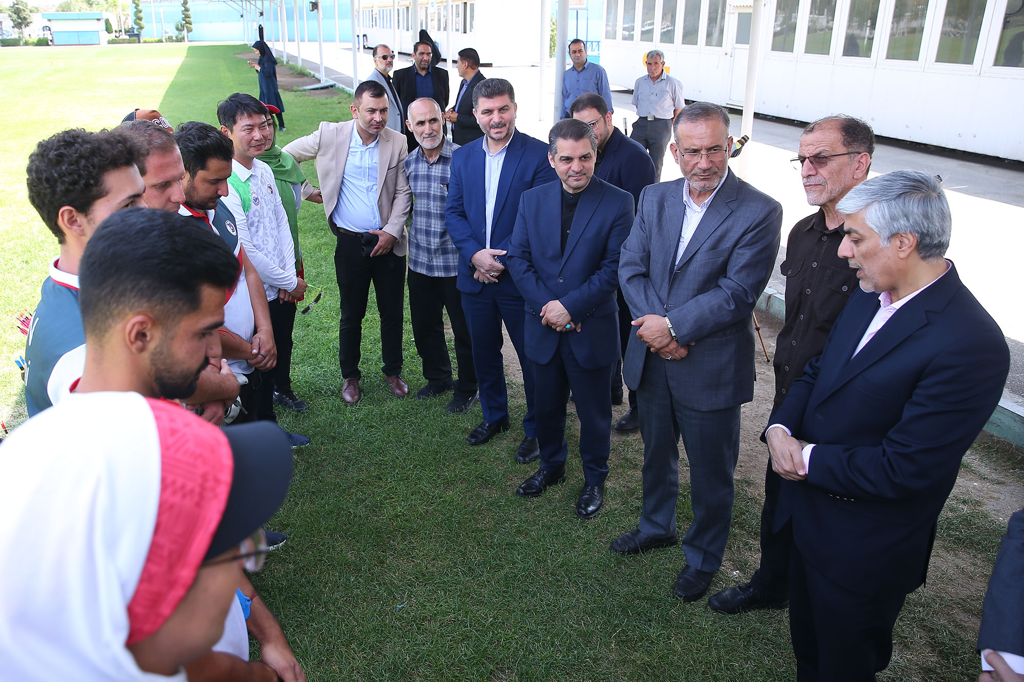 بازدید مسولان ورزش کشور از اردو تیم ملی تیروکمان 10