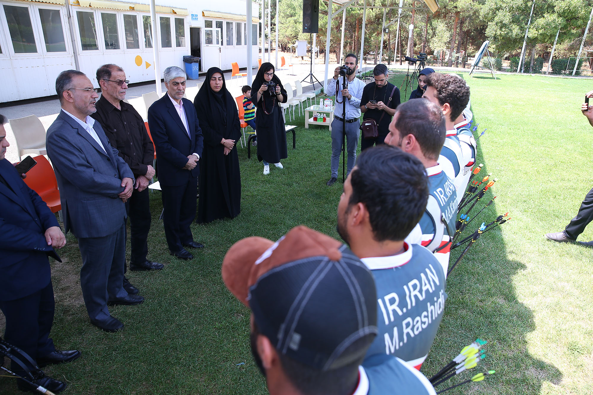 بازدید مسولان ورزش کشور از اردو تیم ملی تیروکمان 13