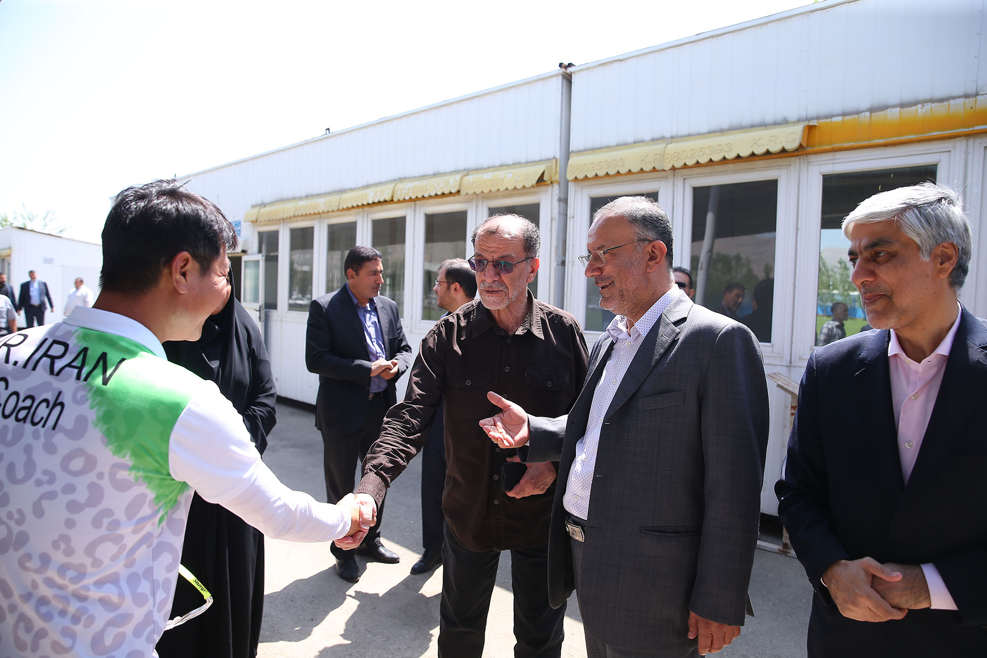 بازدید مسولان ورزش کشور از اردو تیم ملی تیروکمان 17