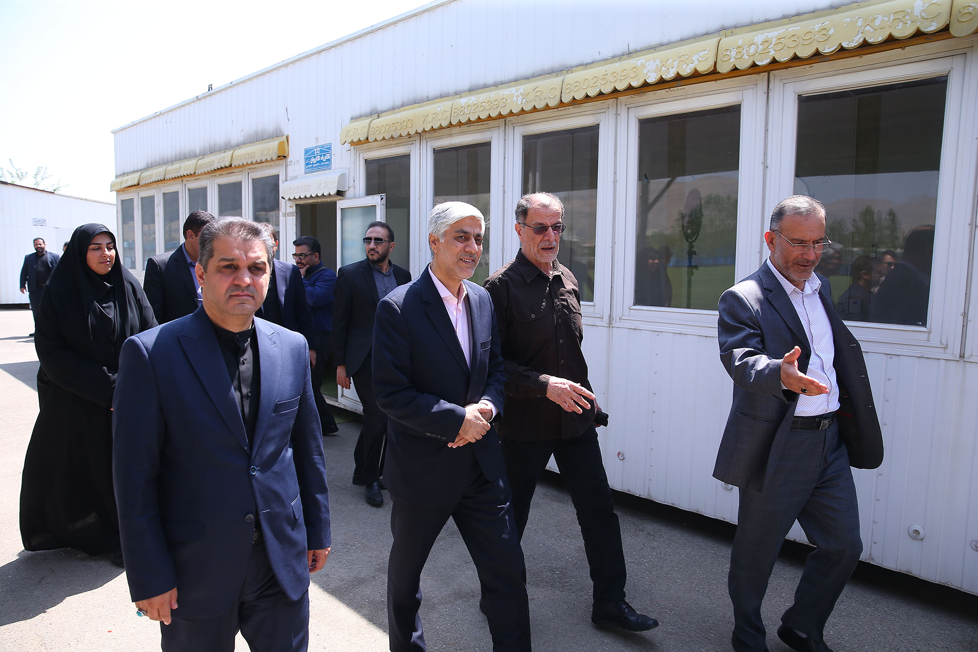 بازدید مسولان ورزش کشور از اردو تیم ملی تیروکمان 18