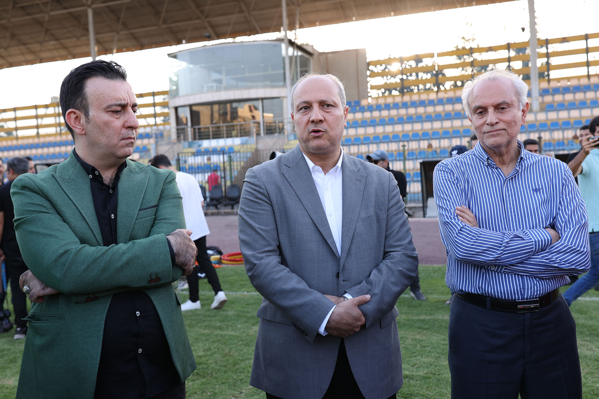 بازدید دبیرکل کمیته ملی المپیک از اردو تیم ملی فوتبال 6