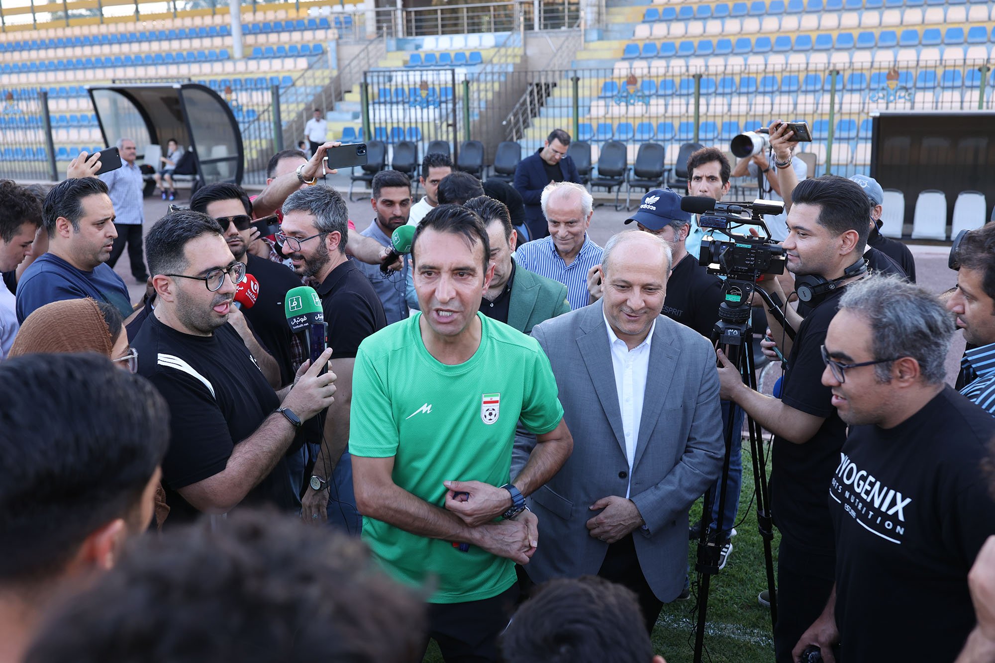 بازدید دبیرکل کمیته ملی المپیک از اردو تیم ملی فوتبال 11