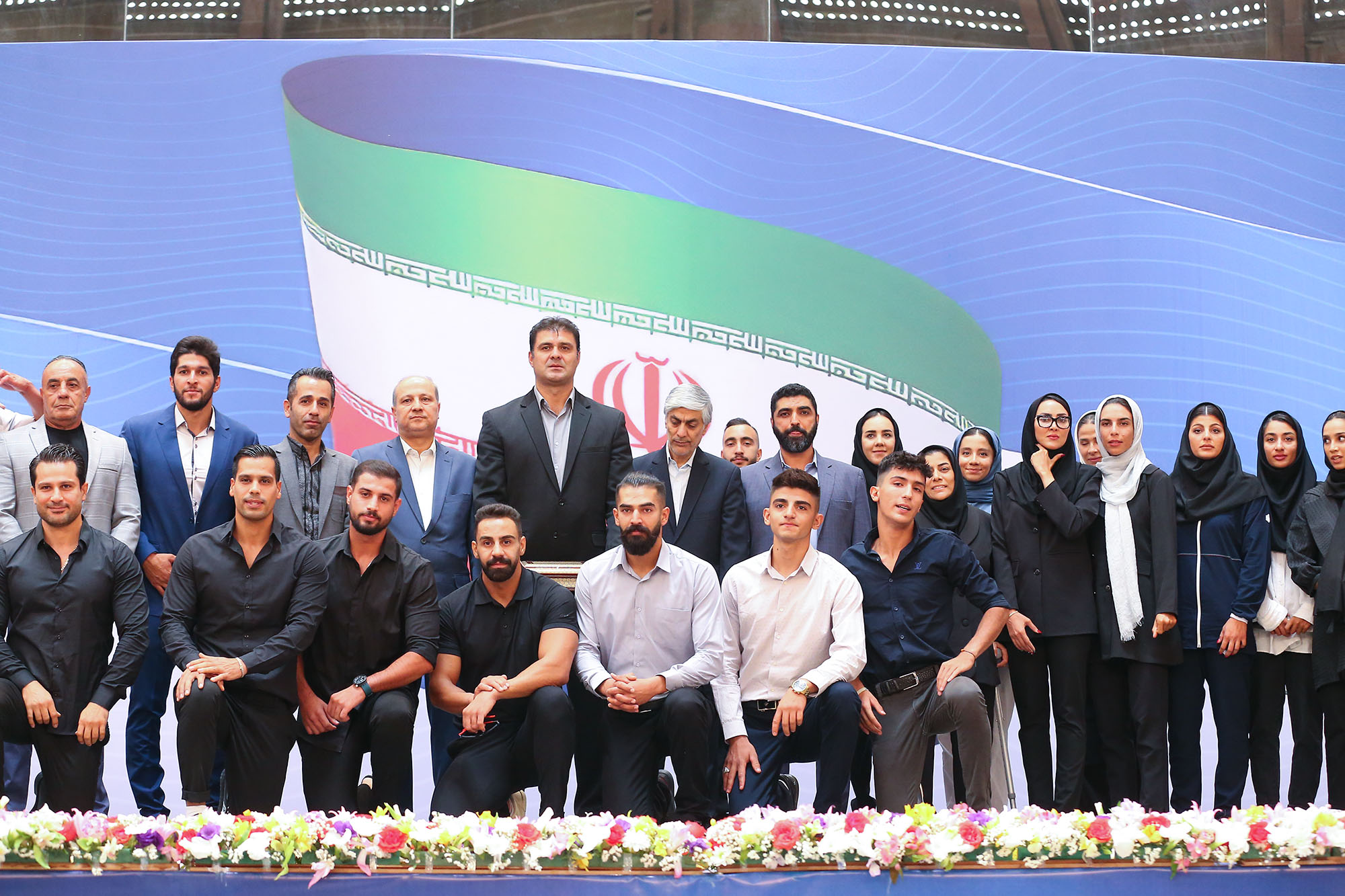 مراسم بدرقه کاروان ورزشی اعزامی به بازی های آسیایی و تقدیر از قهرمانان کشور 6