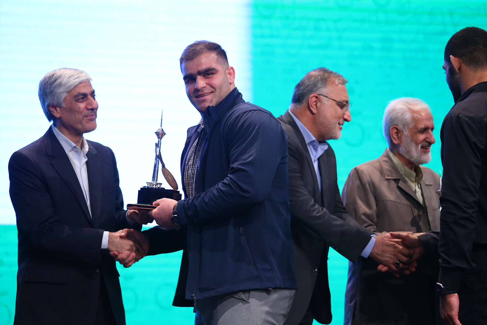 مراسم تجلیل از مدال آوران باز یهای آسیایی هانگژو 17