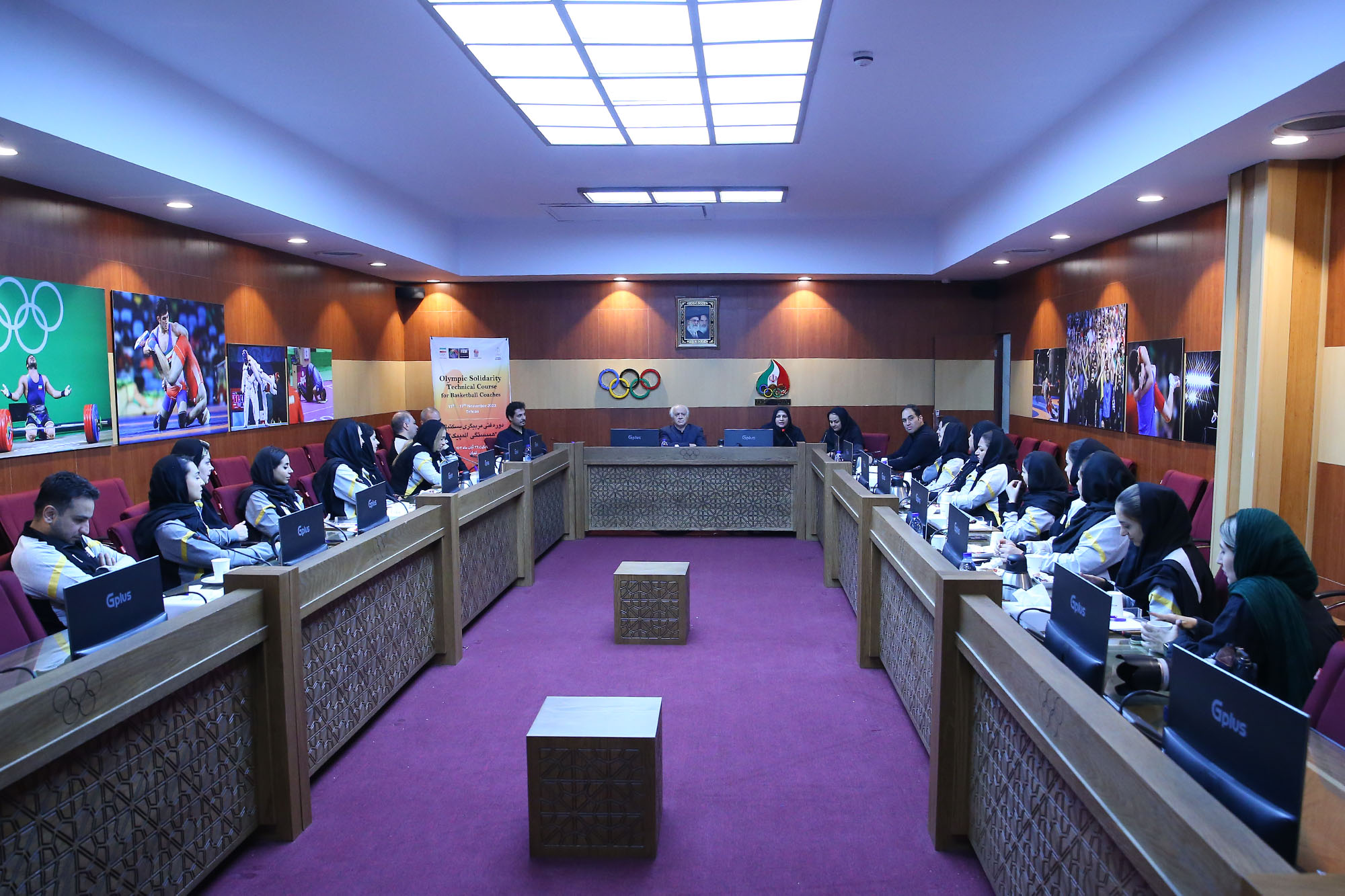 مراسم اختتامیه دوره همبستگی بسکتبال 17