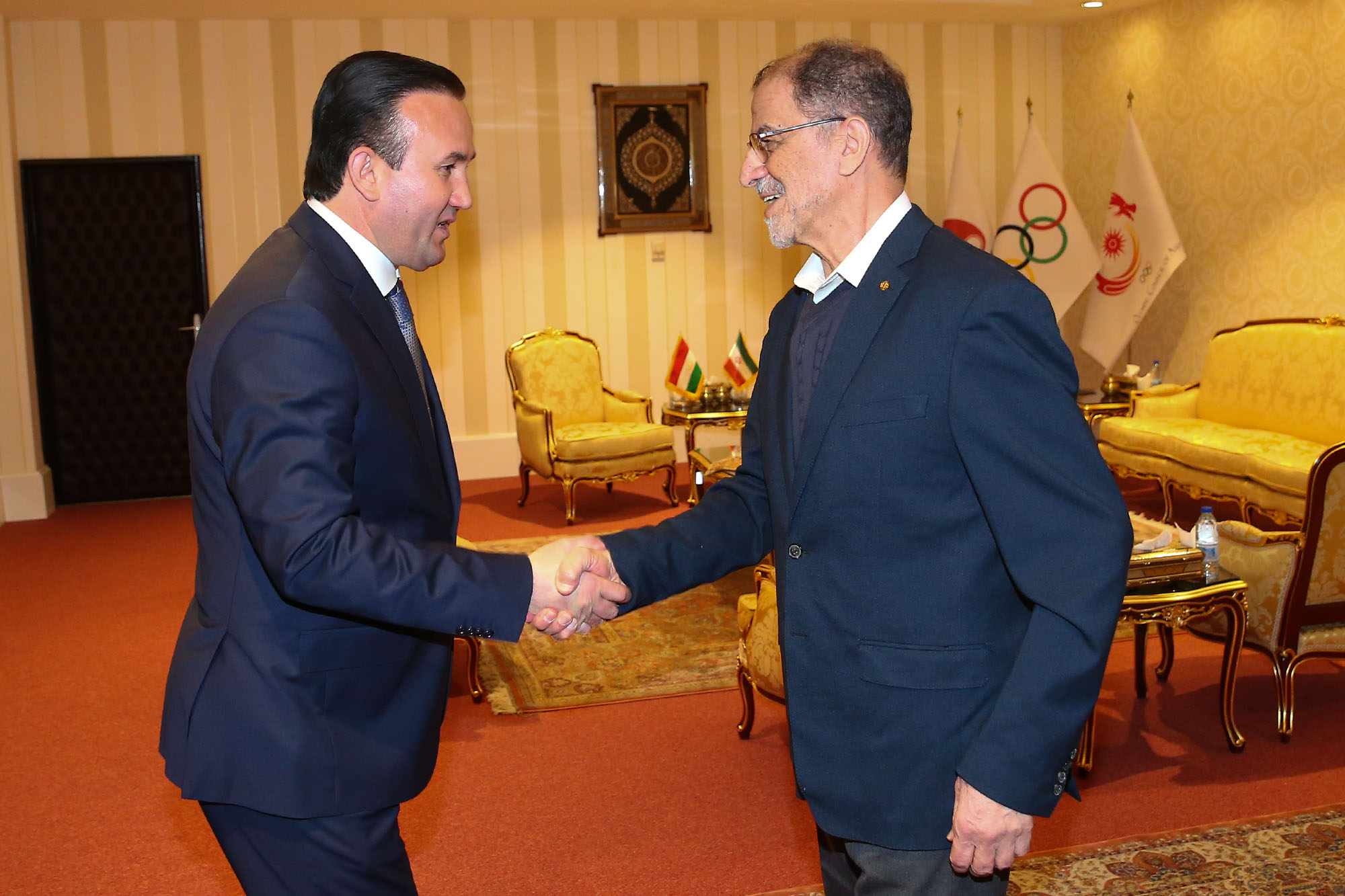 دیدار مسولان کمیته ملی المپیک با وزیر ورزش تاجیکستان 14