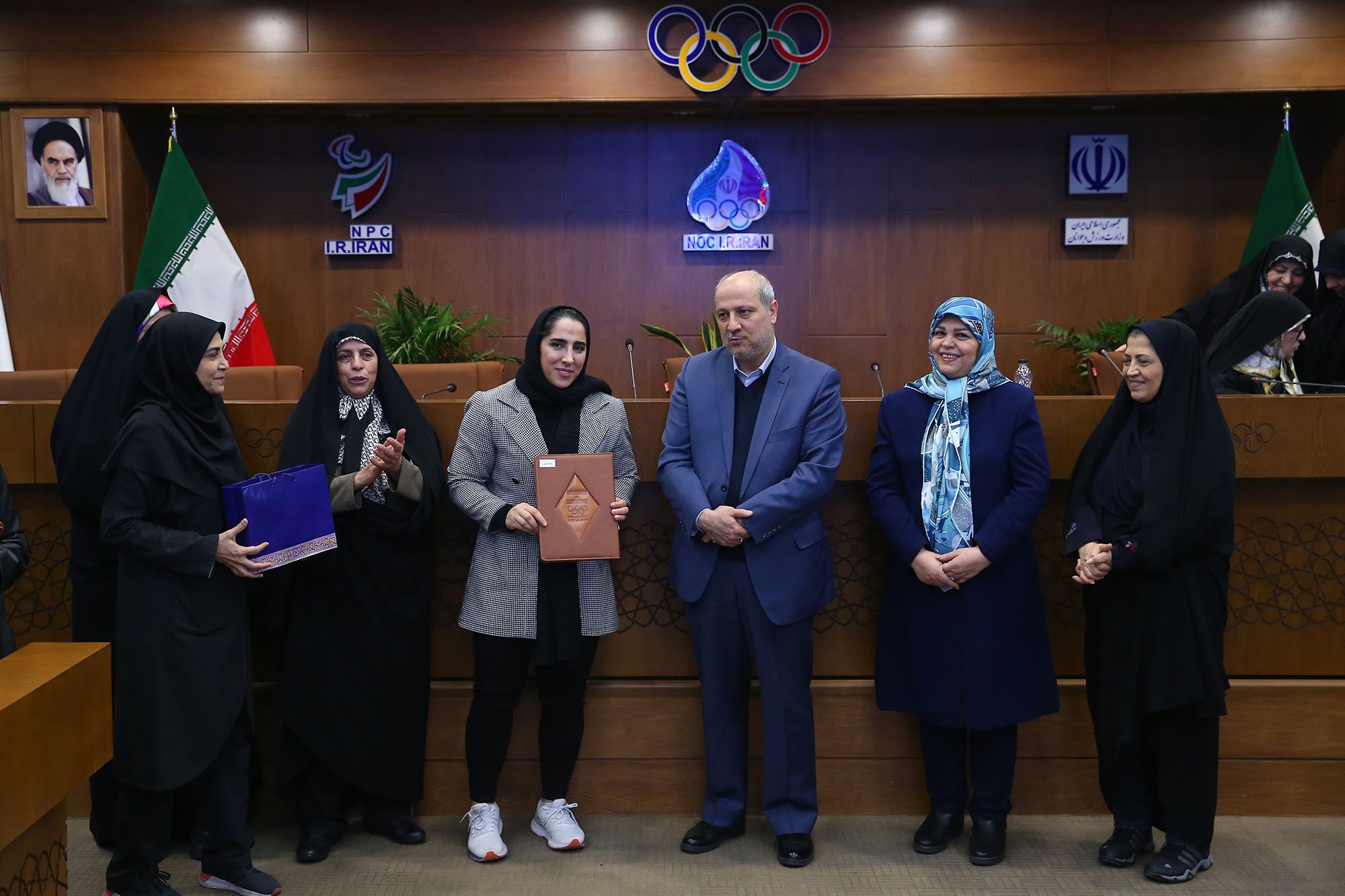 مراسم تجلیل از بانوان تاثیرگذار در ورزش زنان 2