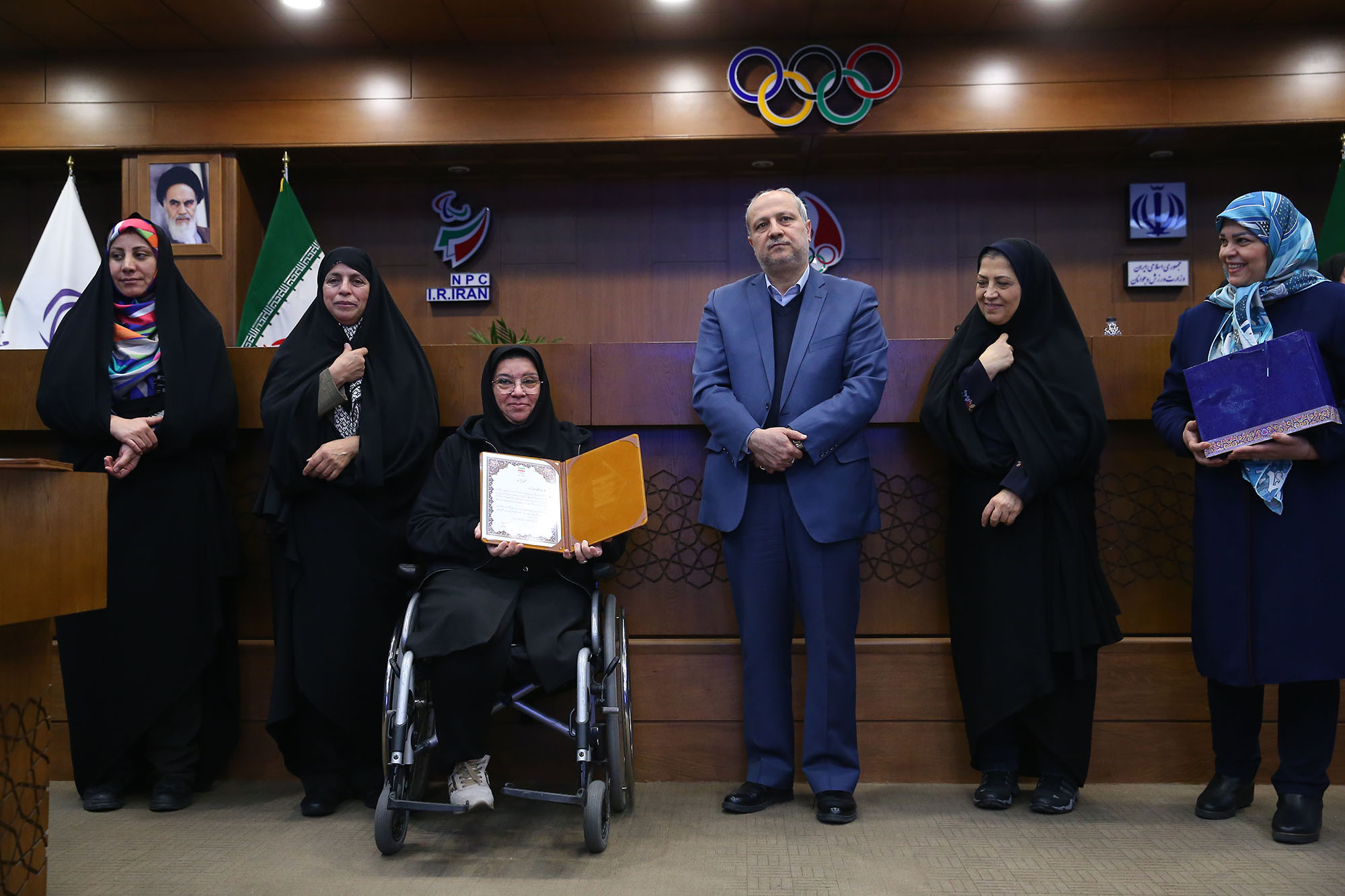 مراسم تجلیل از بانوان تاثیرگذار در ورزش زنان 5