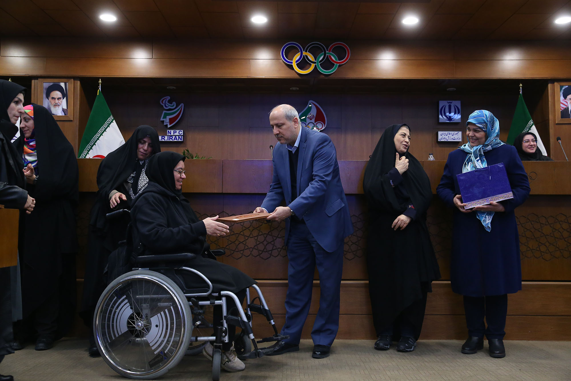 مراسم تجلیل از بانوان تاثیرگذار در ورزش زنان 6