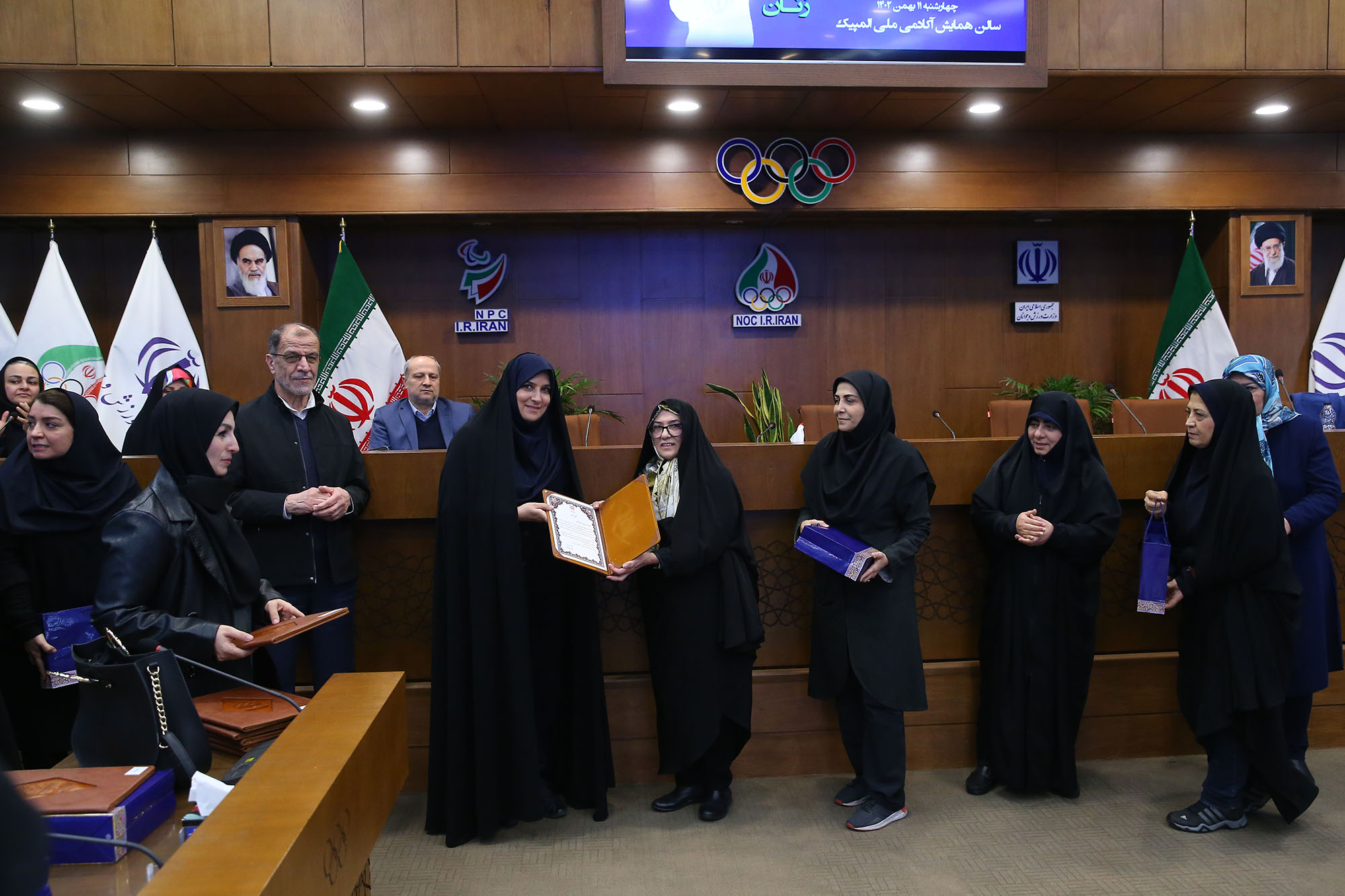 مراسم تجلیل از بانوان تاثیرگذار در ورزش زنان 20