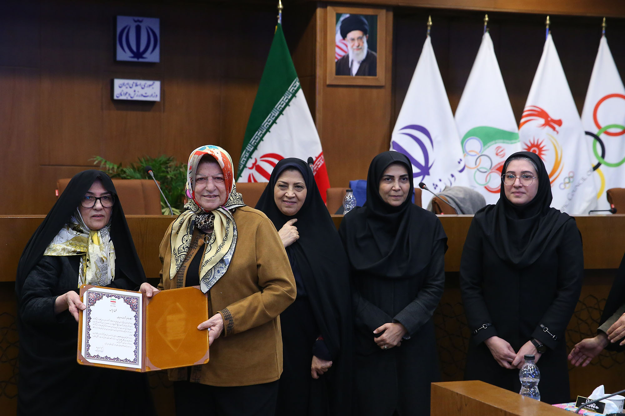 مراسم تجلیل از بانوان تاثیرگذار در ورزش زنان 32