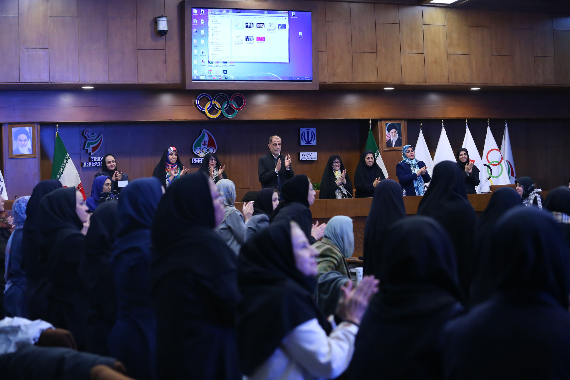 مراسم تجلیل از بانوان تاثیرگذار در ورزش زنان 33