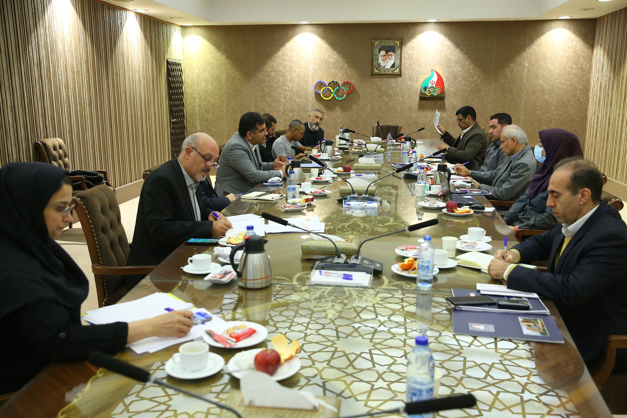 جلسات هماهنگی با فدراسیون ها جهت المپیک پاریس 5