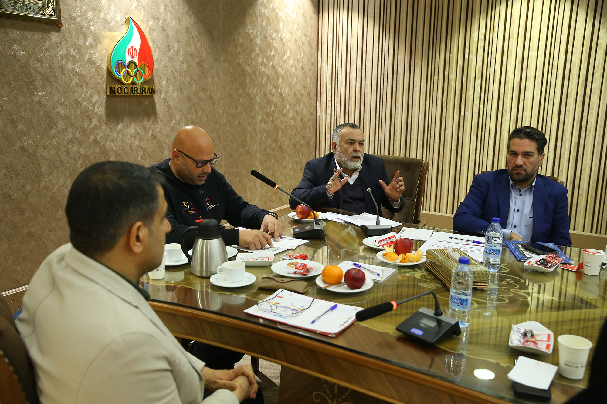 جلسات هماهنگی با فدراسیون ها جهت المپیک پاریس 9