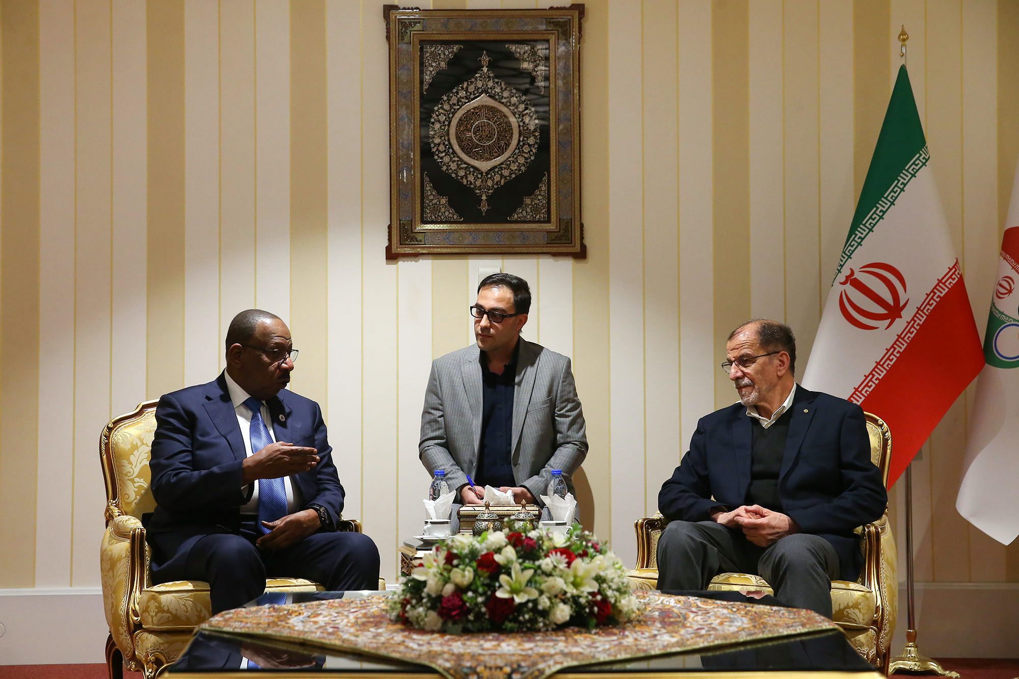 دیدار روسای کمیته ملی المپیک با رییس فدراسیون آسیایی دوومیدانی 4