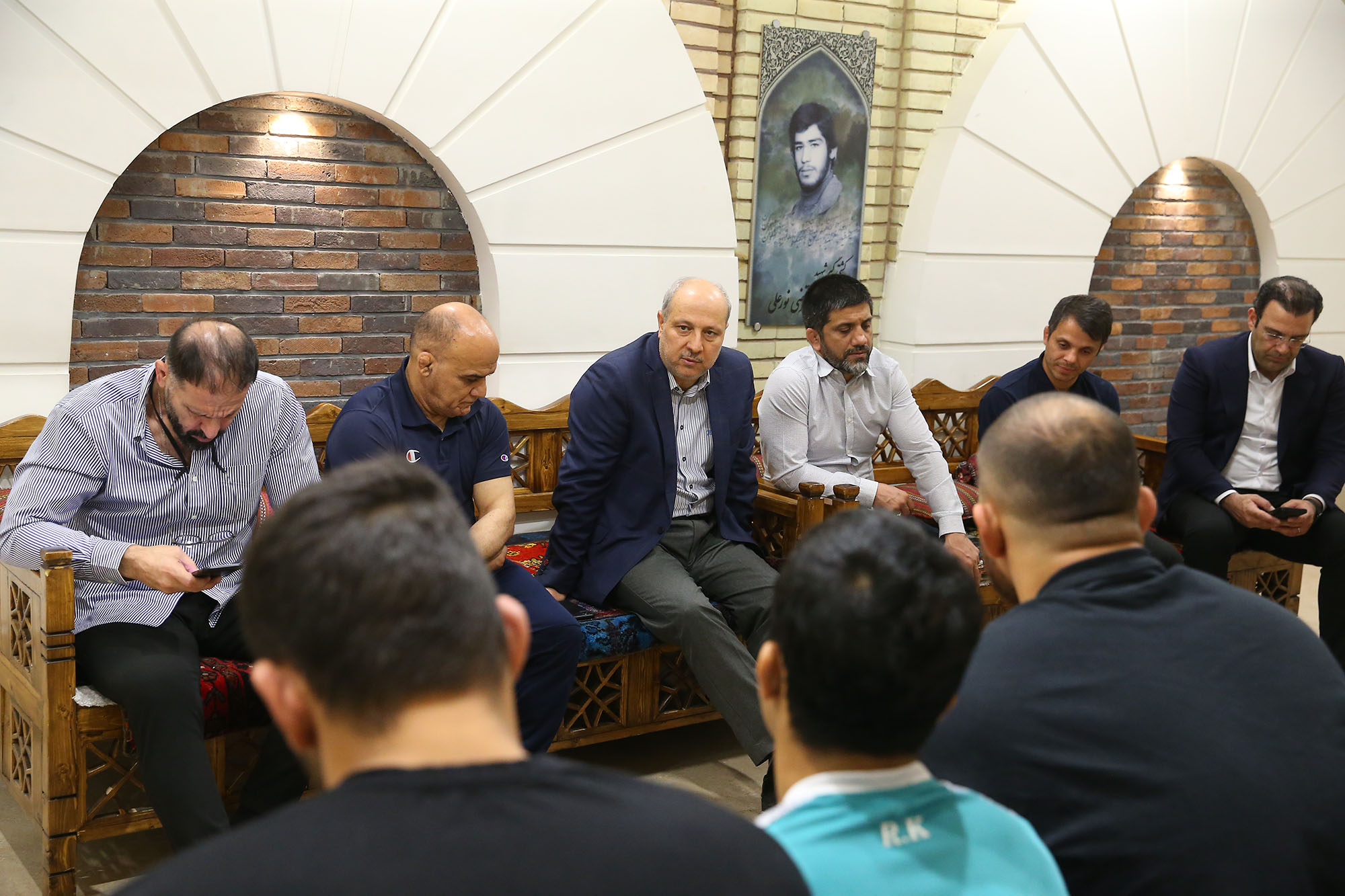 بازدید دبیرکل کمیته ملی المپیک از اردو کشتی آزاد و فرنگی 3