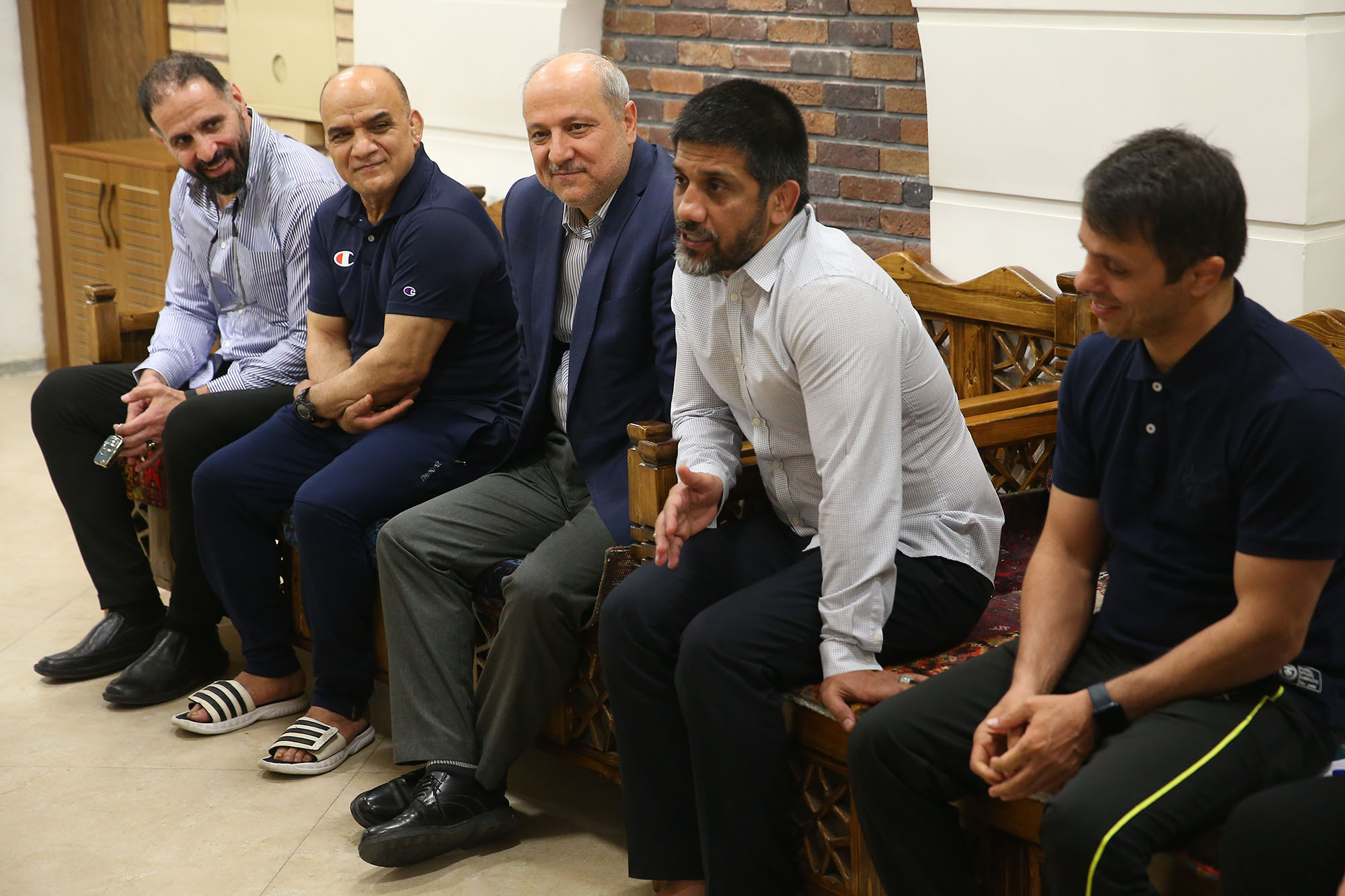 بازدید دبیرکل کمیته ملی المپیک از اردو کشتی آزاد و فرنگی 10