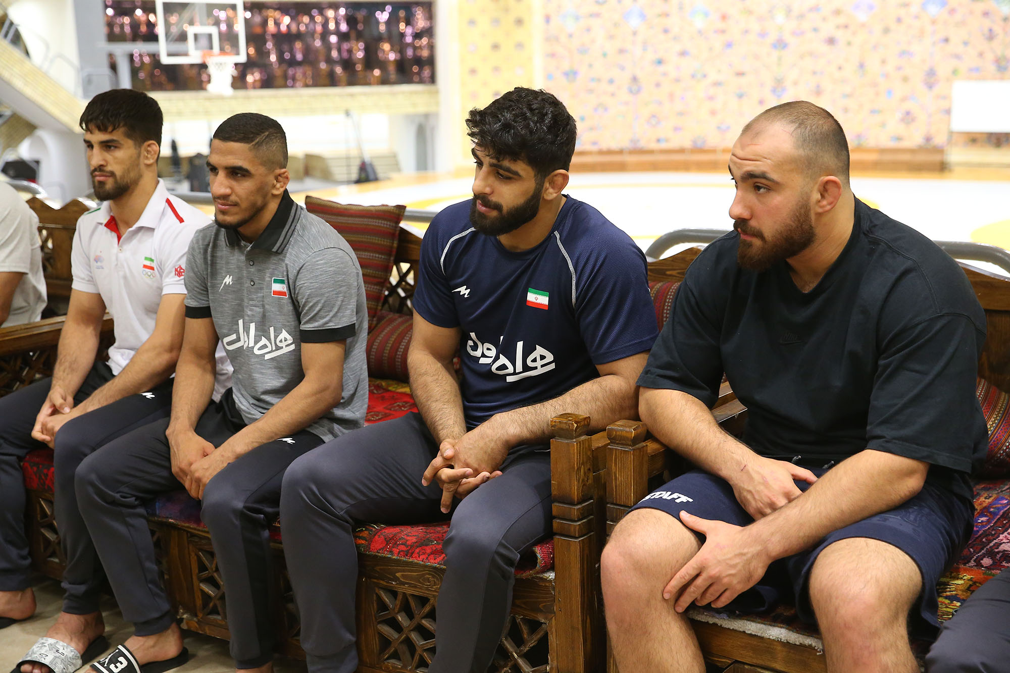 بازدید دبیرکل کمیته ملی المپیک از اردو کشتی آزاد و فرنگی 11