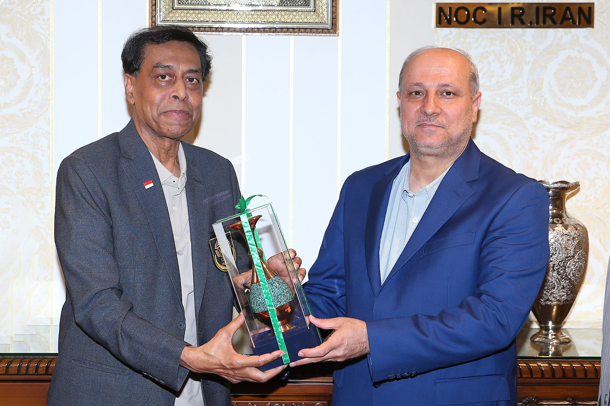 دیدار دبیرکل کمیته ملی المپیک با رییس فدراسیون آسیایی سپک تاکرا 2