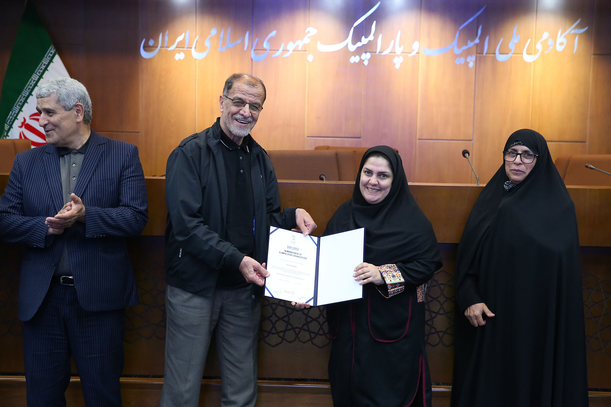 مراسم اختتامیه نهمین دوره و افتتاحیه دهمین دوره سولیداریتی مدیریت ورزشی 2